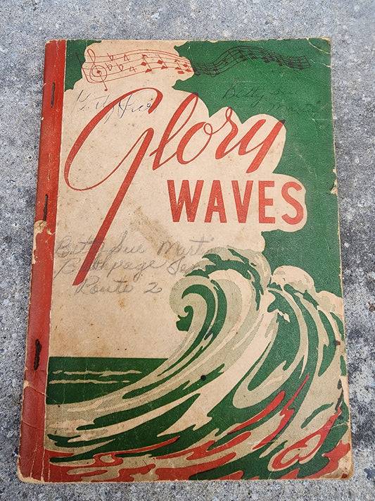 Vintage 1948 "Glory Waves" Hymnal Songbook – Stamps-Baxter