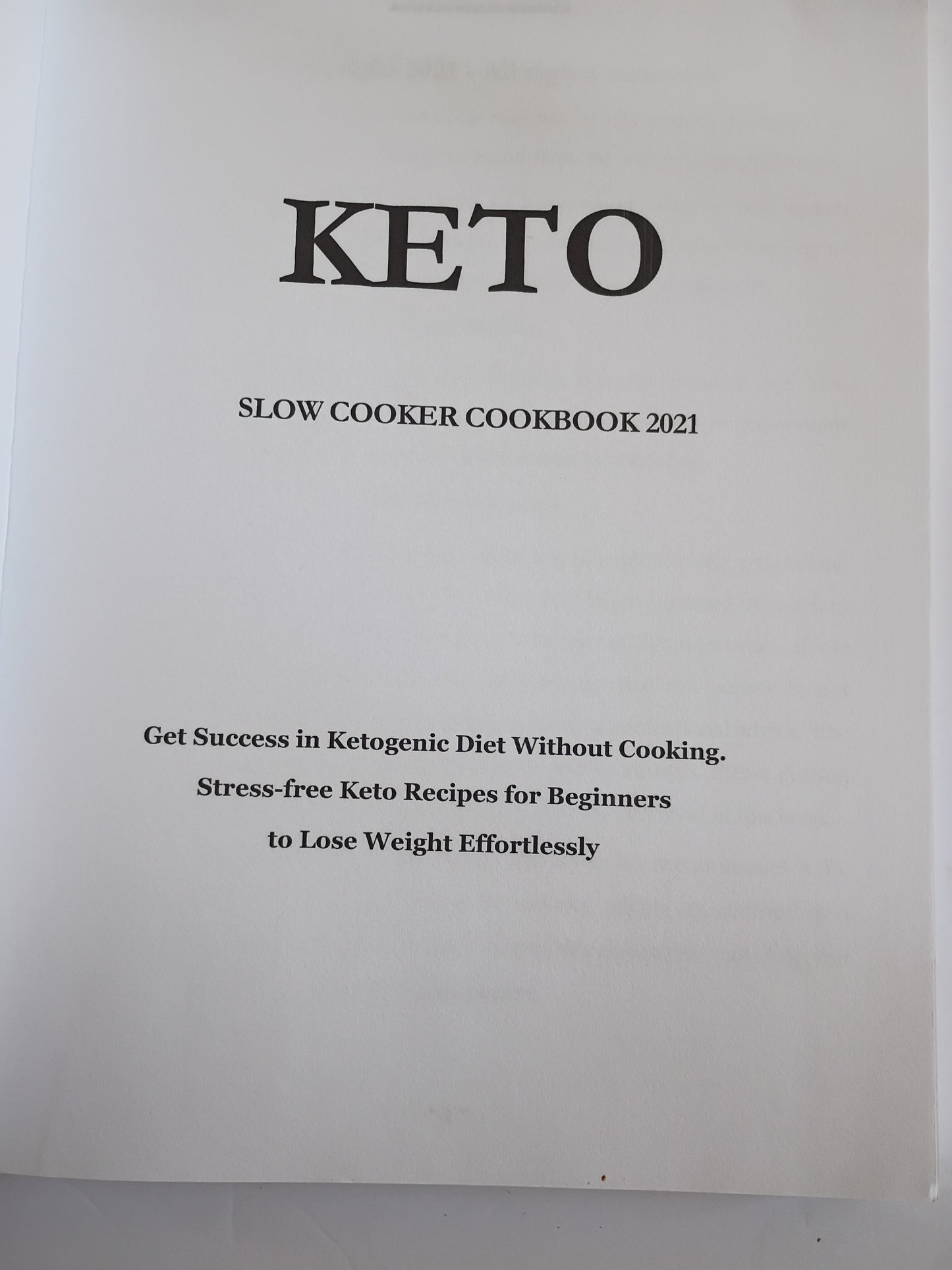 Keto Slow Cooker Cookbook 2021:Healthy Recipes for Ketogenic Diet