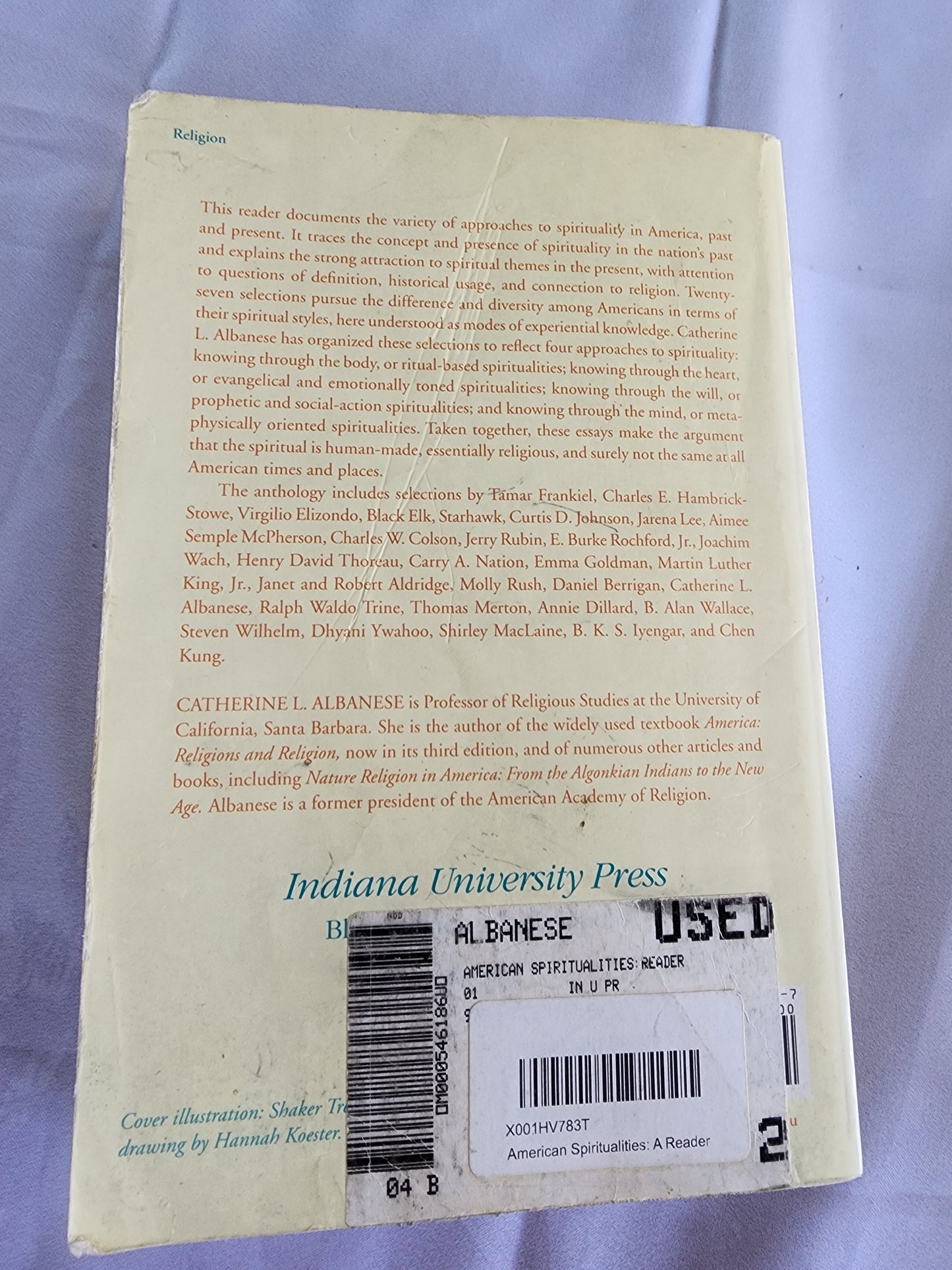 American Spiritualities: A Reader soft cover book by Catherine Albanese