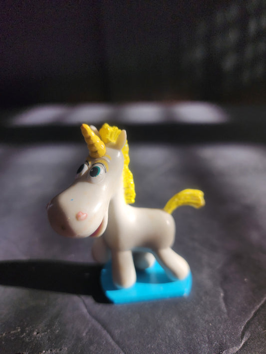 Disney Pixar Toy Story 3 Buttercup Unicorn Miniature PVC Figure Cake Topper