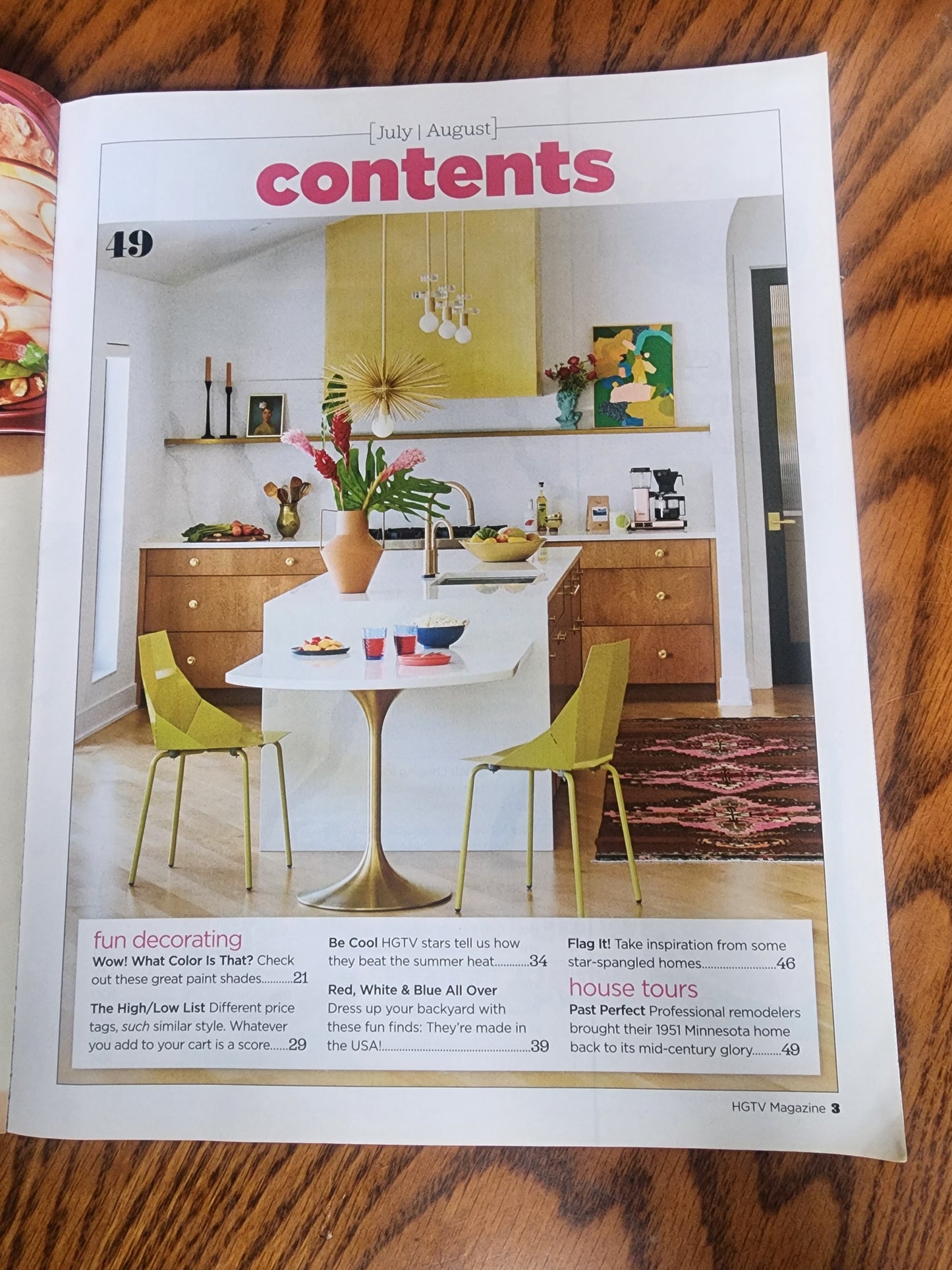 HGTV MAGAZINE July/August 2023 Ready Set Summer 125 Easy Backyard Upgrades Cool