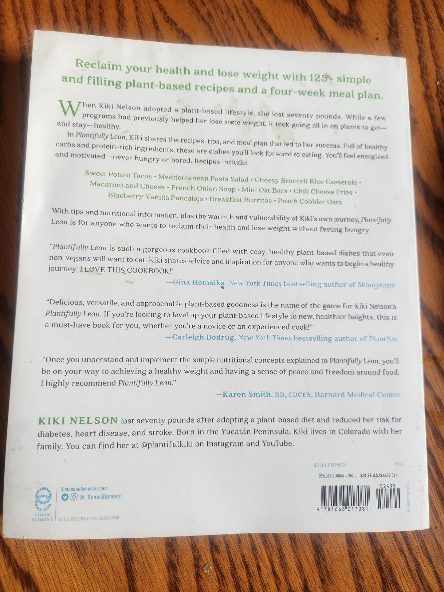 Plantifully Lean : 125+ Simple and Satisfying Plant-based Recipes for Health ...