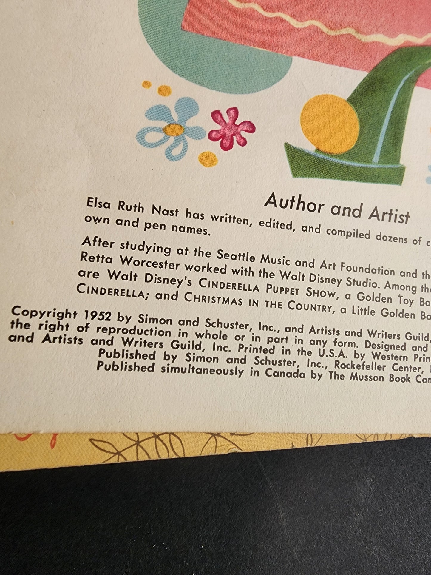 How to have a Happy Birthday A Party Cut-Out Book by Elsa Ruth Nast.