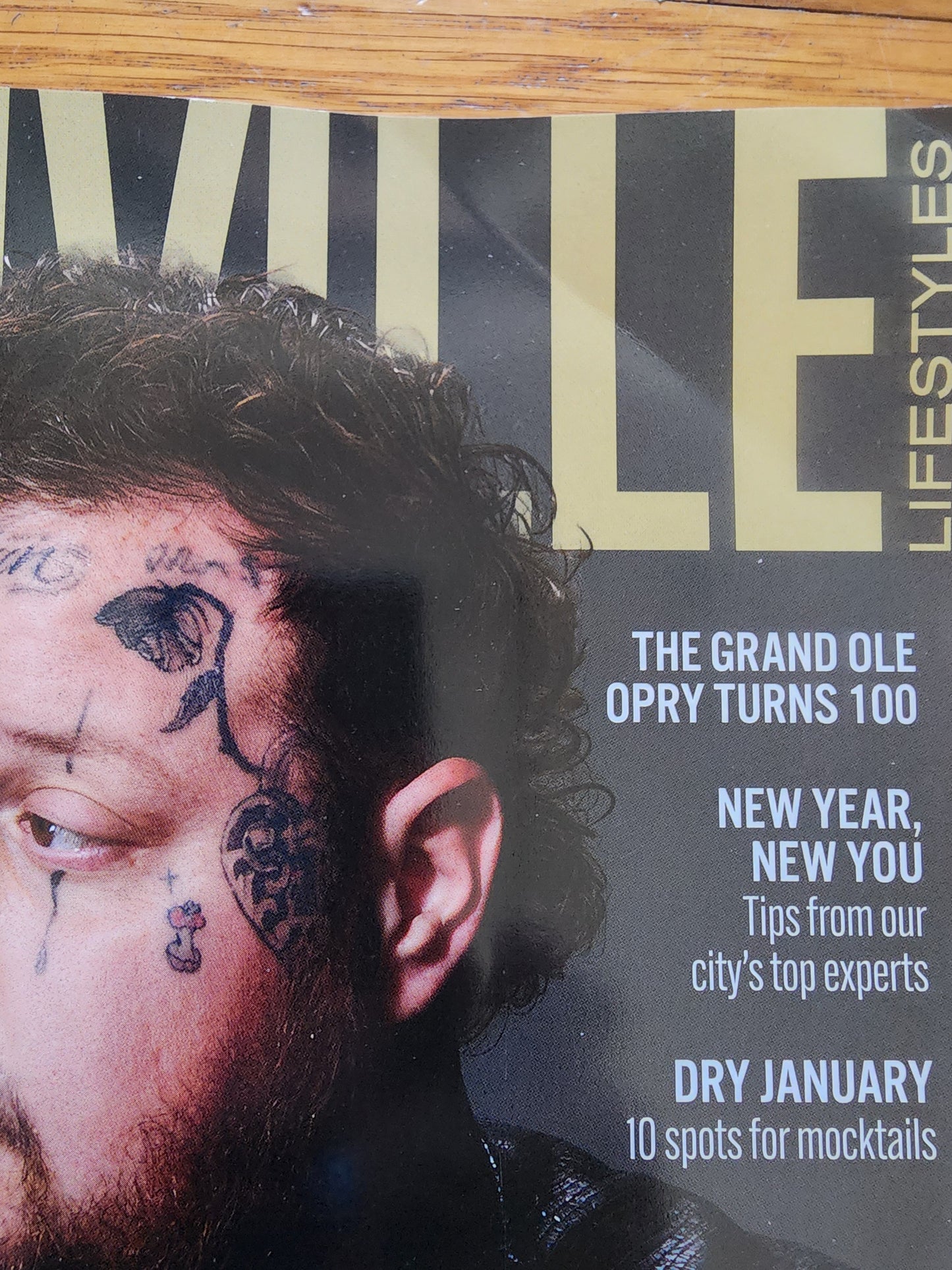 Nashville Lifestyles January 2025 issue featuring Jelly Roll