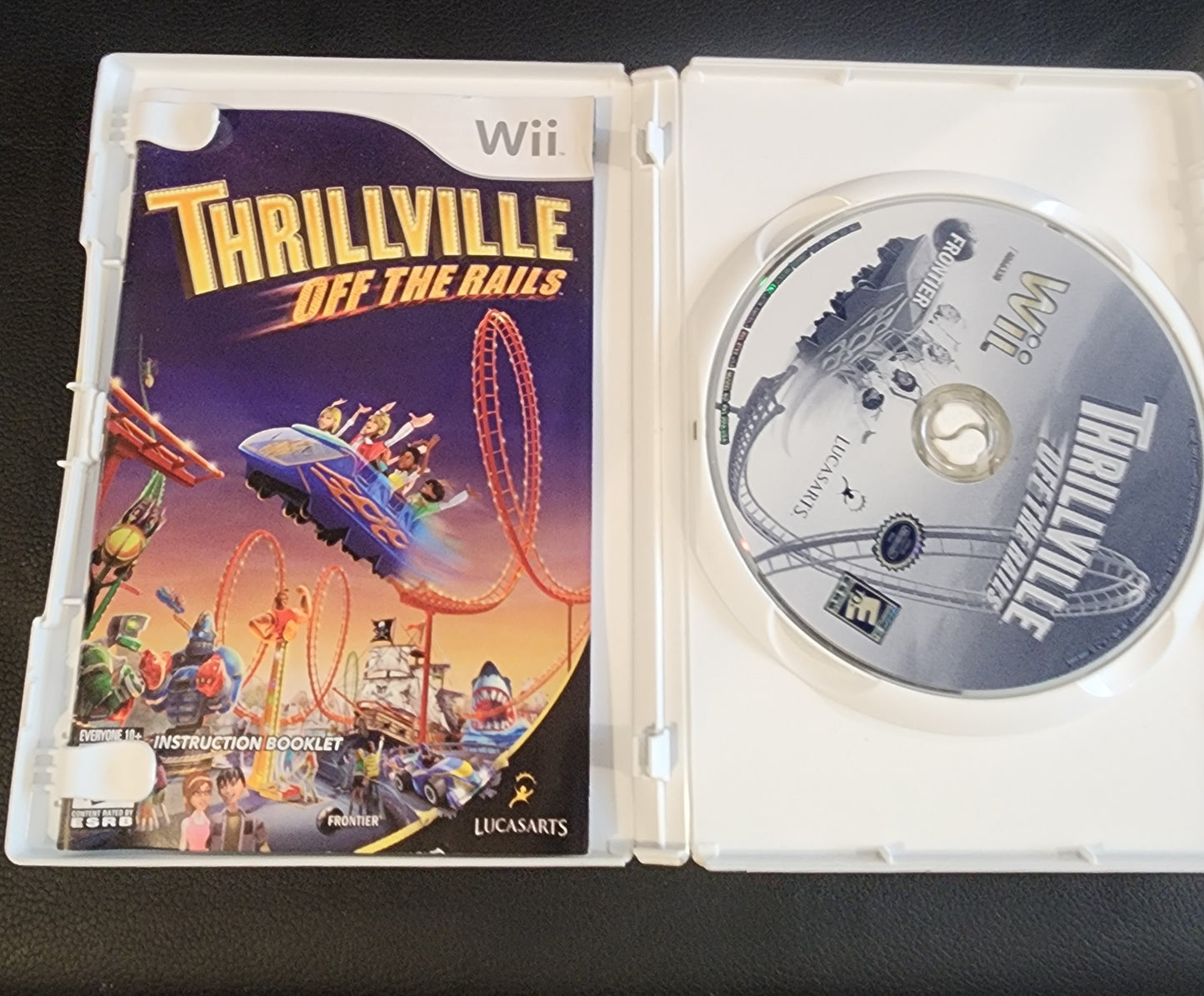 Thrillville: Off the Rails Nintendo Wii Game Complete