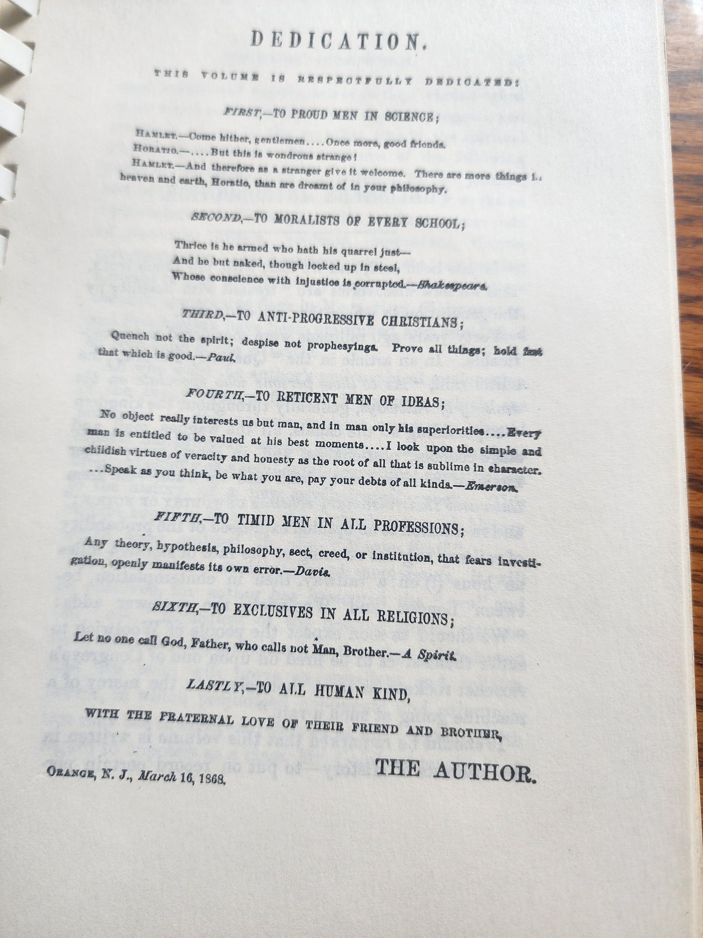 Vintage 1971 Andrew Jackson Davis Memoranda Occult Spiritualism Health Research