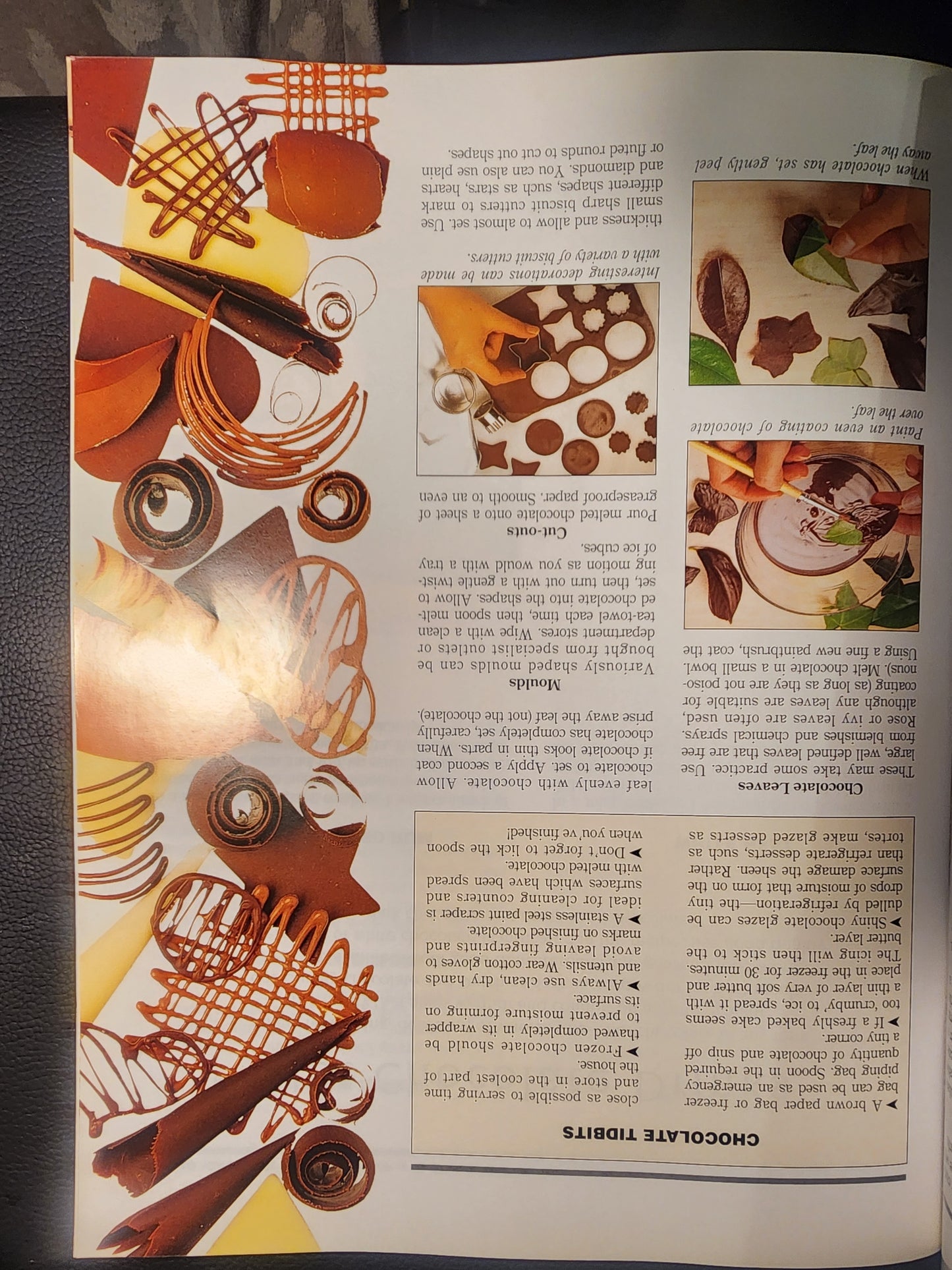 Crazy for Chocolate  step by step Cookbook: cakes biscuits ,desserts & petits fours