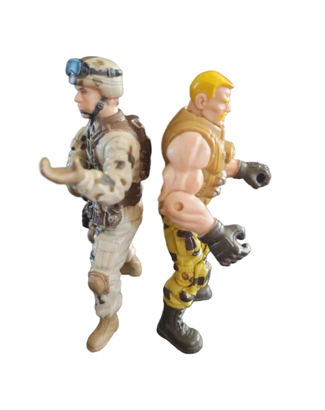 Chap Mei Excite U.S.M.C. 4in Military Action 2 Figures