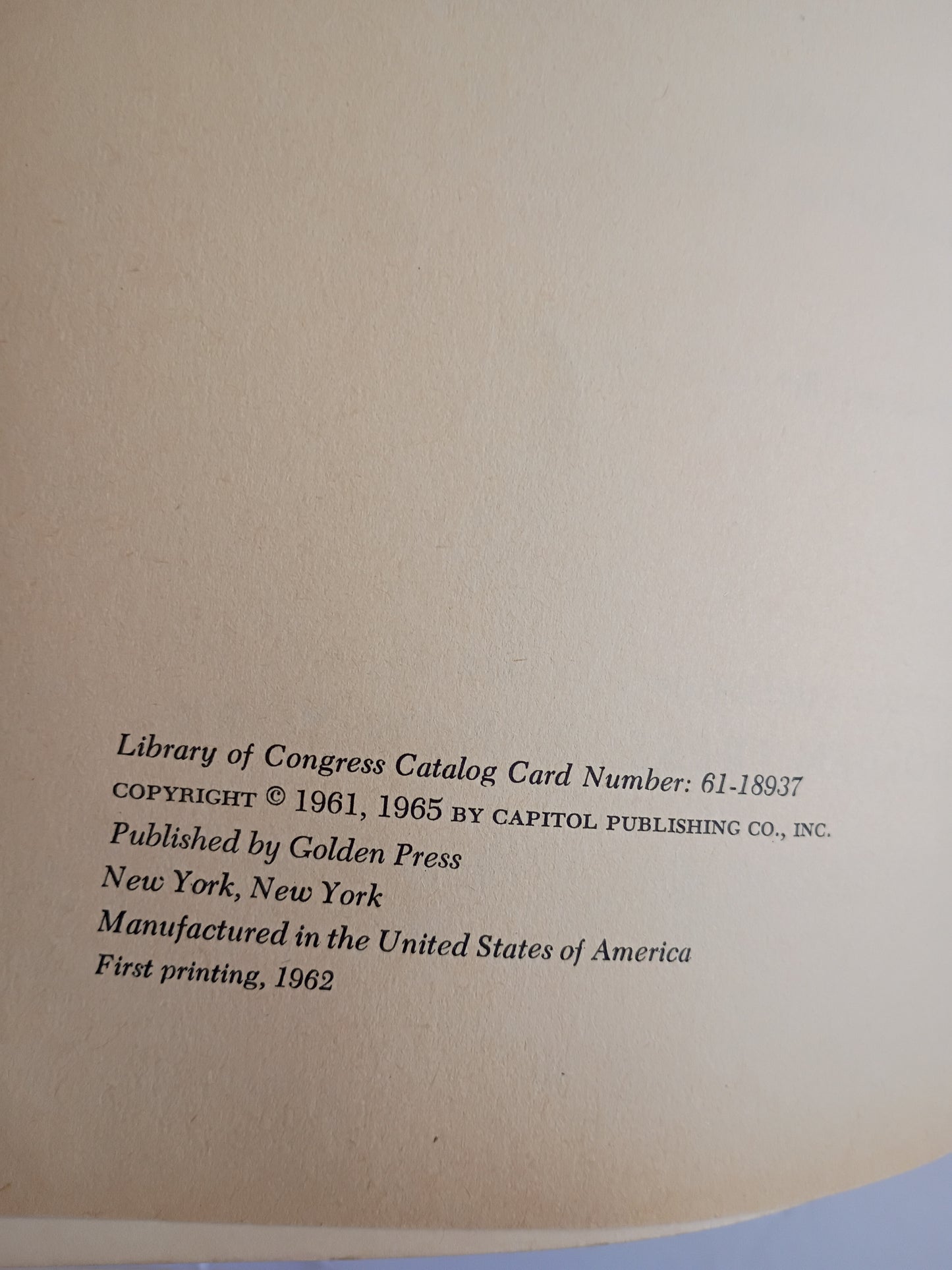 Secrets of the Past: The Fascinating World of Archaeology Golden Book 1965