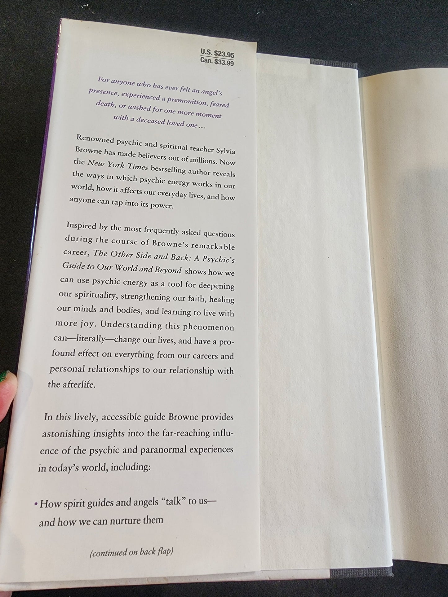 The Other Side and Back: A Psychic's Guide to Our World and Beyond" Sylvia Brown