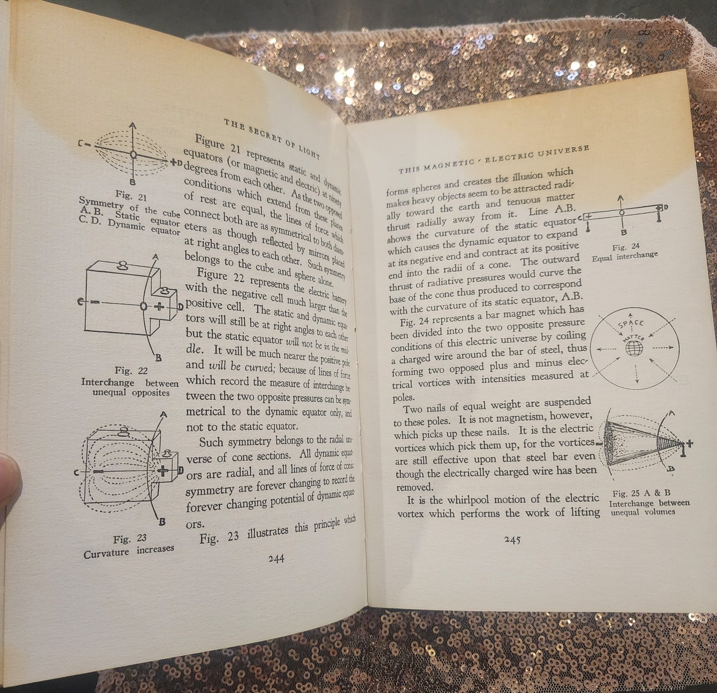 Secret of Light by Walter Russell. (1947) Limited Autographed Deluxe Edition.