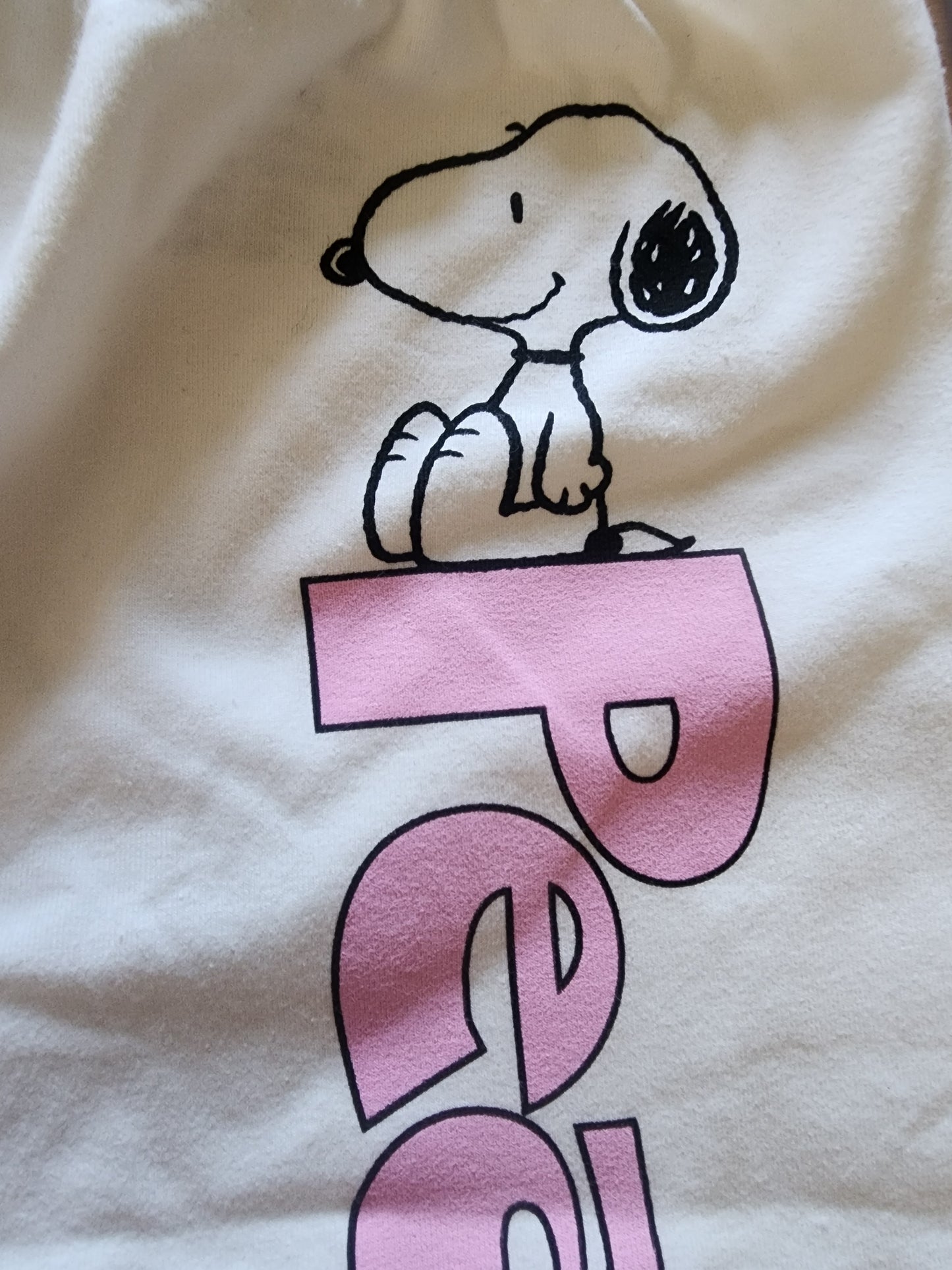 New Snoopy Peanuts off white shorts XXS 0