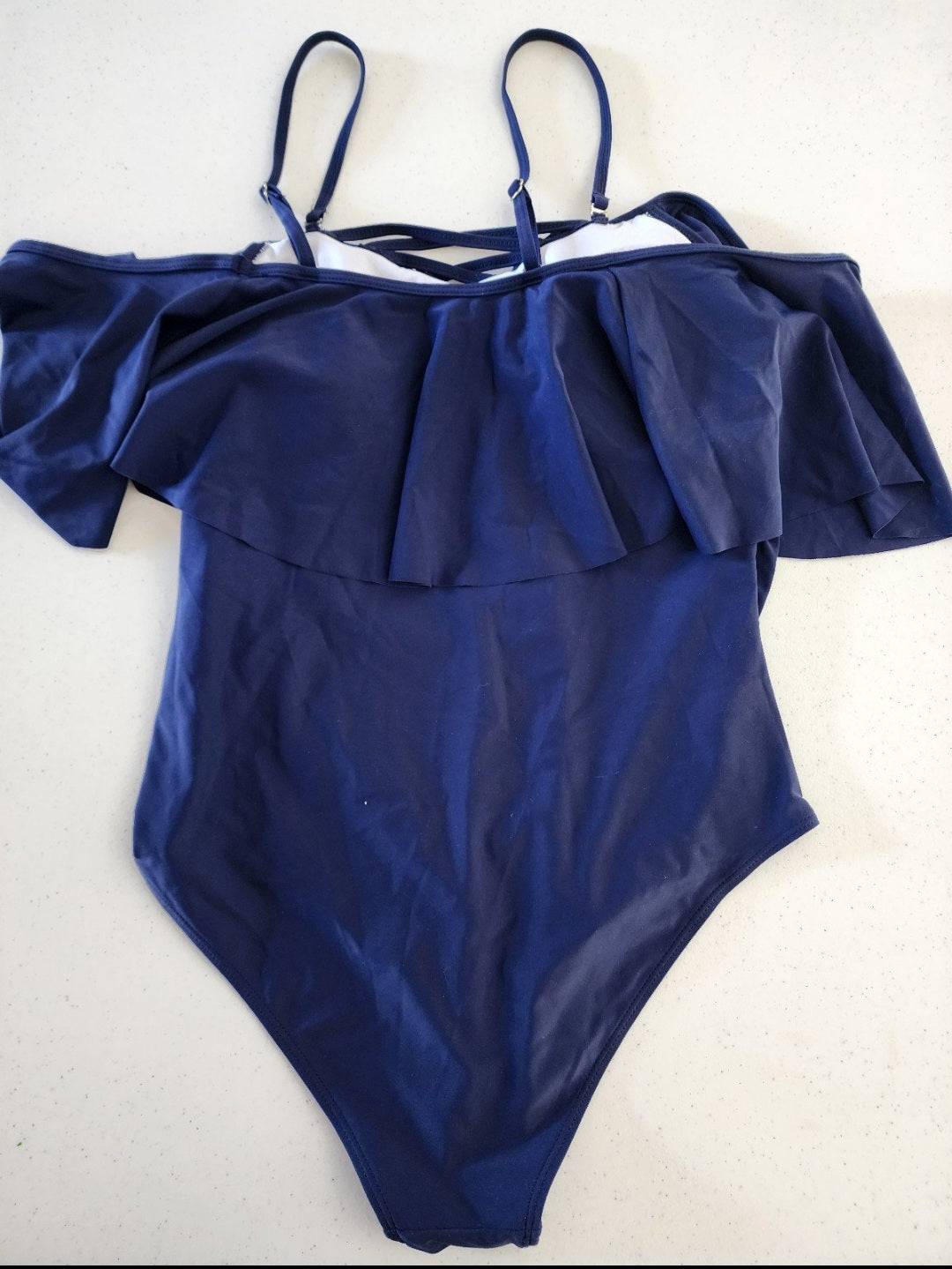 Holipick Navy Blue One Piece Swimsuit - New with Tags
Size: Women's XL