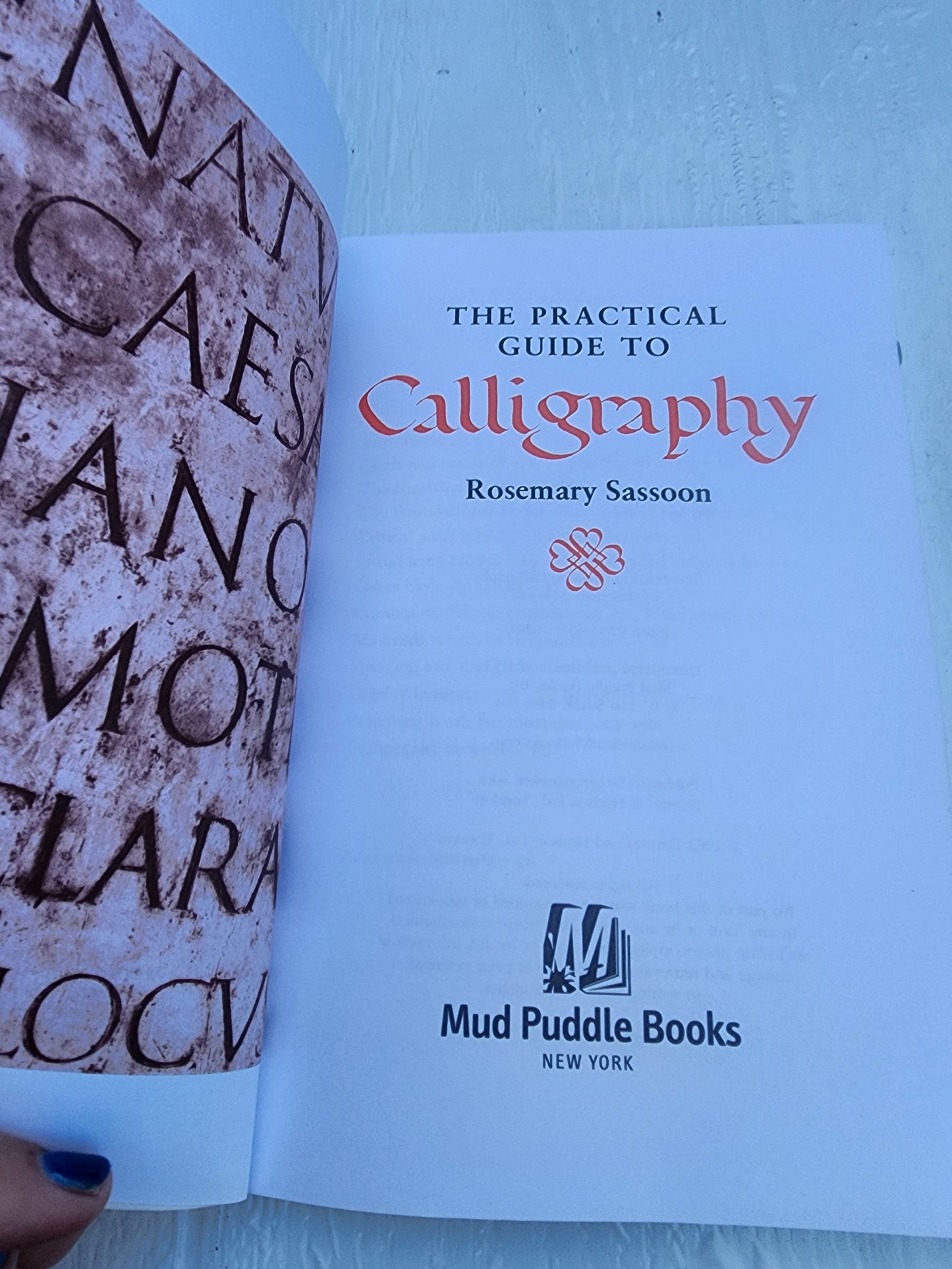 The Practical Guide to Calligraphy by Rosemary Sassoon (Trade Paperback) book