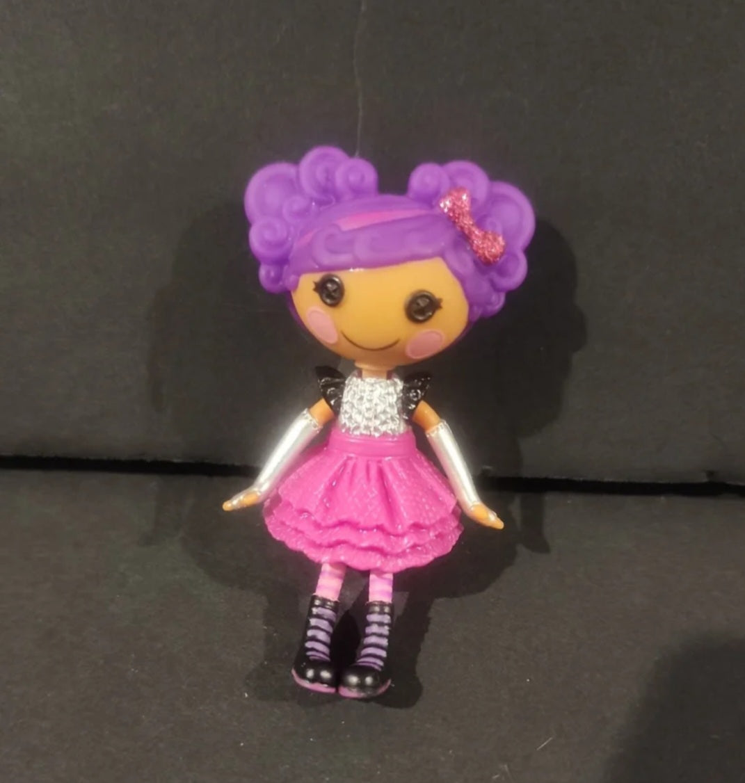Mini Lalaloopsy Storm E. Sky Doll & Purple Cat Pet - 5 Piece Set