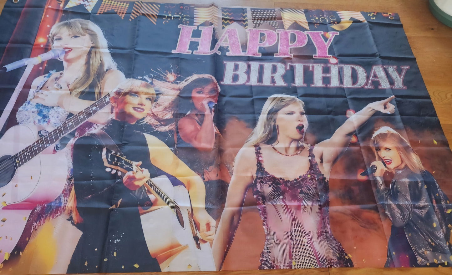 Big Taylor Swift Happy Birthday Banner