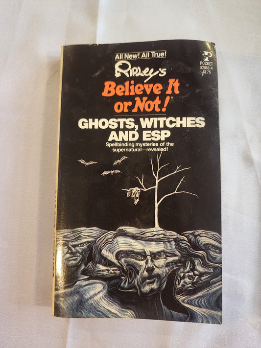 RIPLEY'S BELIEVE IT Or NOT PB Book 1979 Ghosts, Witches, & ESP Spellbinding myst