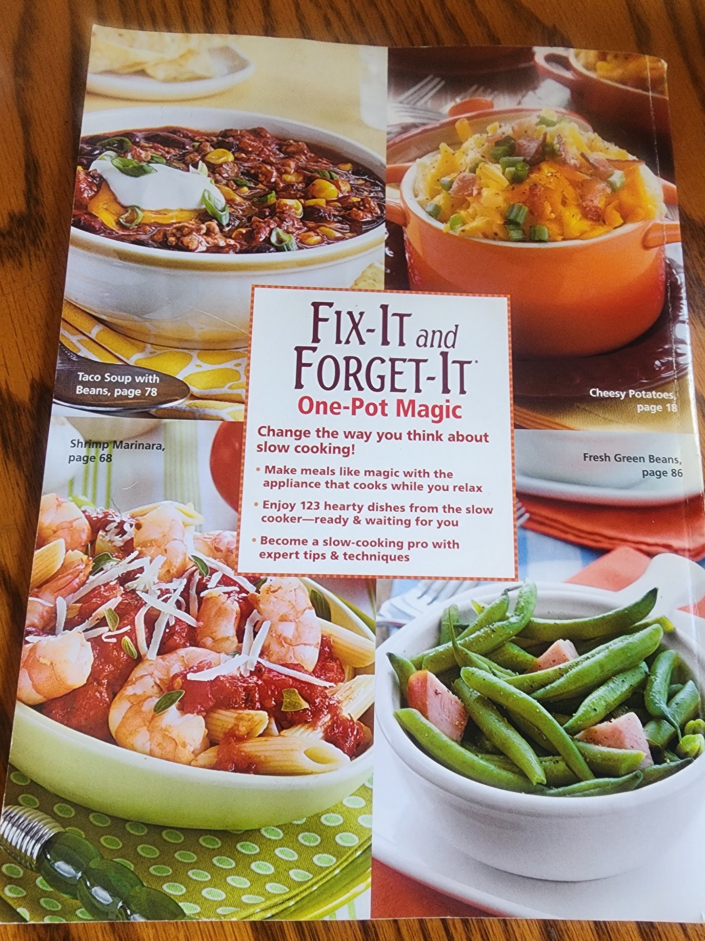 Fix-It and Forget-It One-Pot Magic Cookbook featuring 123 slow cooker Recipes