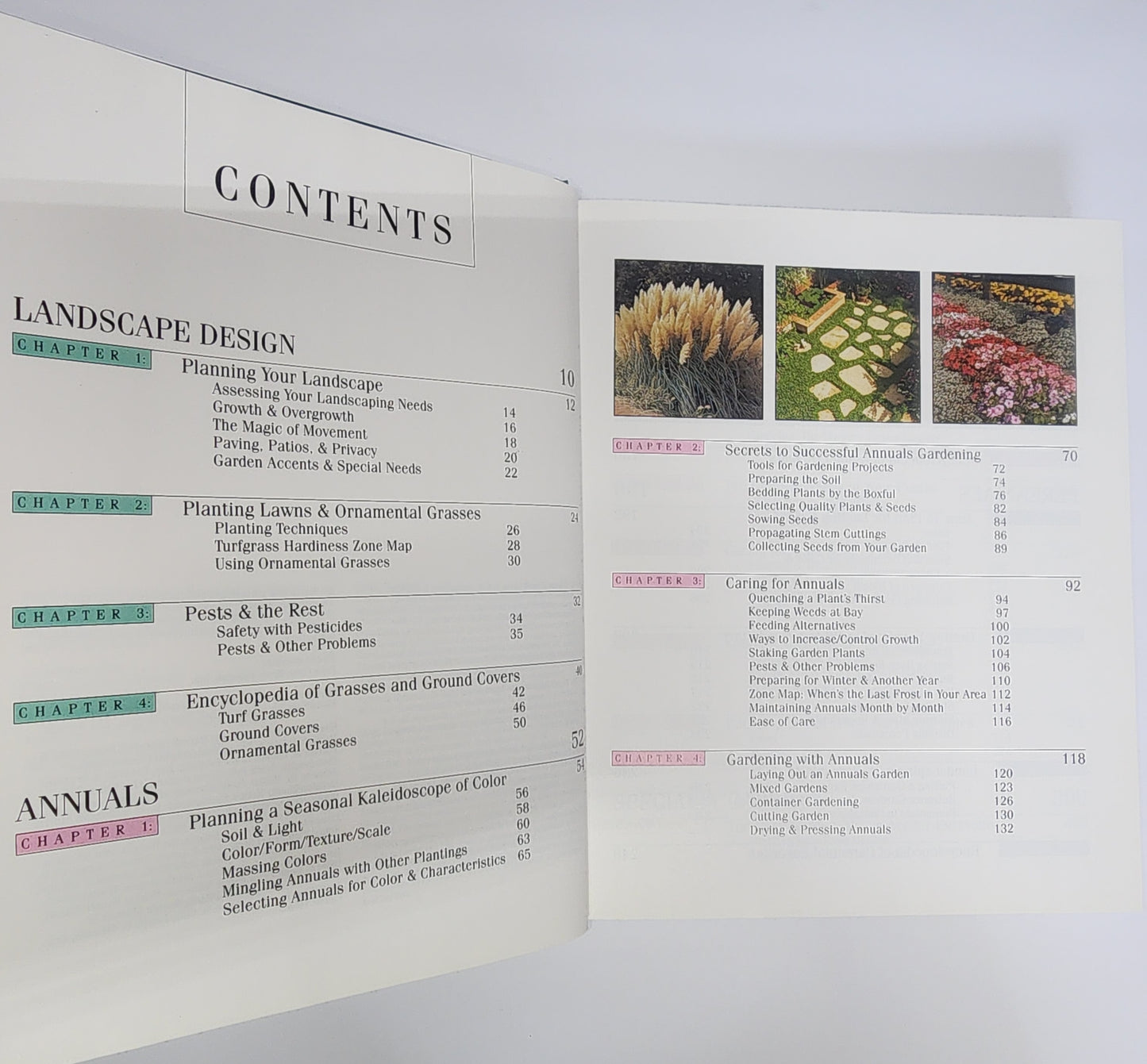 TREASURY OF GARDENING COLLECTOR BOOK ANNUALS PERENNIALS VEGIES HERBS LANDSCAPE