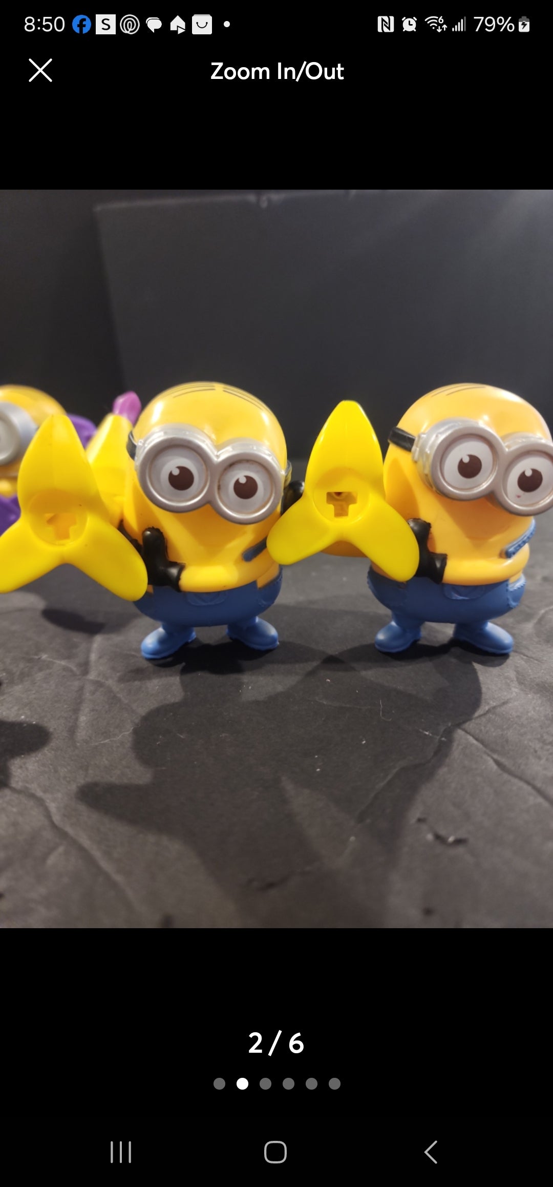 McDonalds Happy Meal Toys Despicable Me Lot of 8 Minions Toys