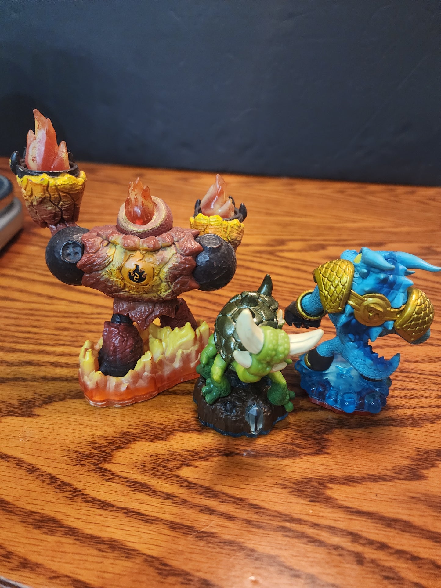 Skylander Trap Team Lot of Three. Hot head, etc..