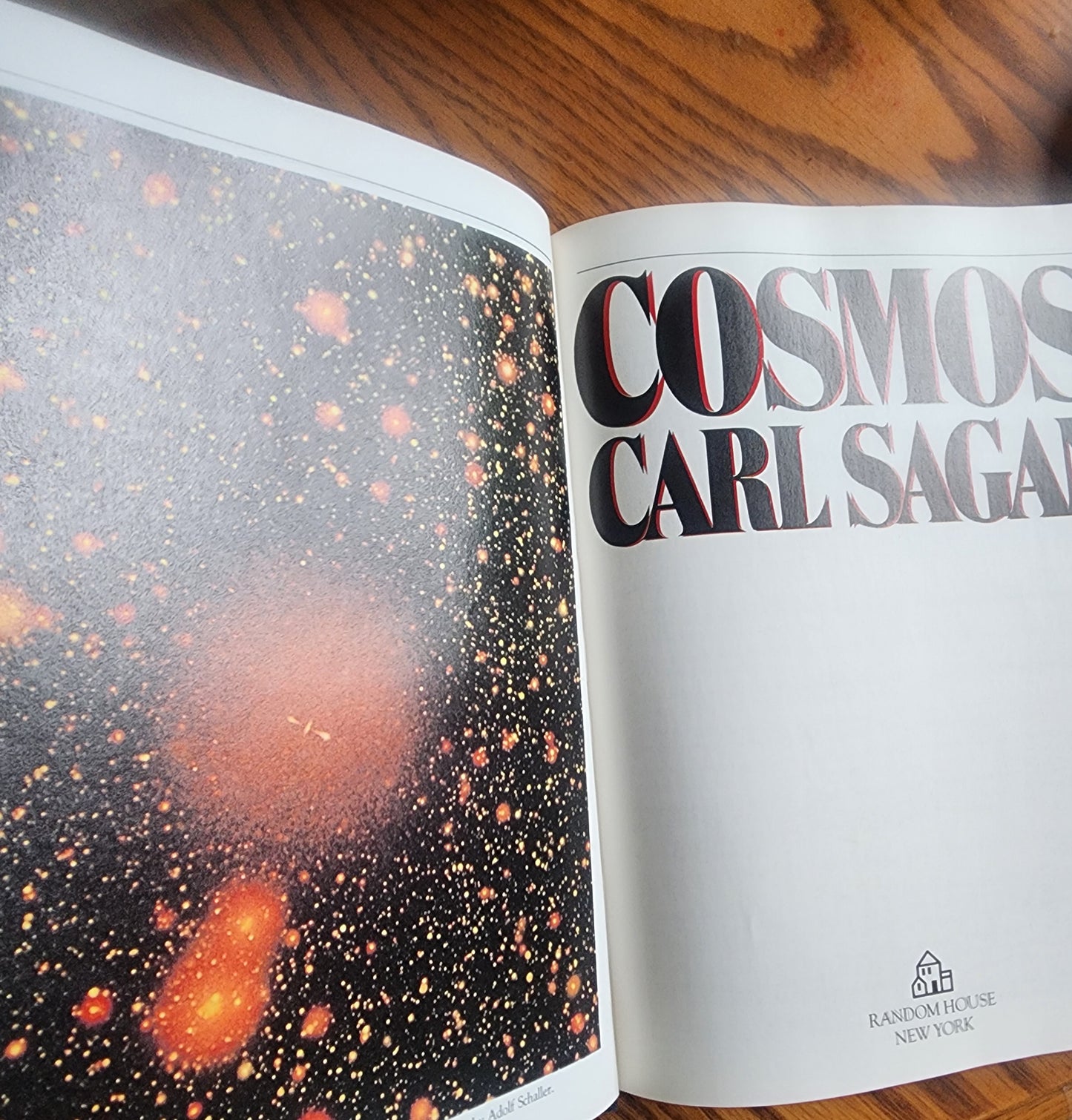 Cosmos by Carl Sagan - 1980 Vintage Hardcover with dust jacket
