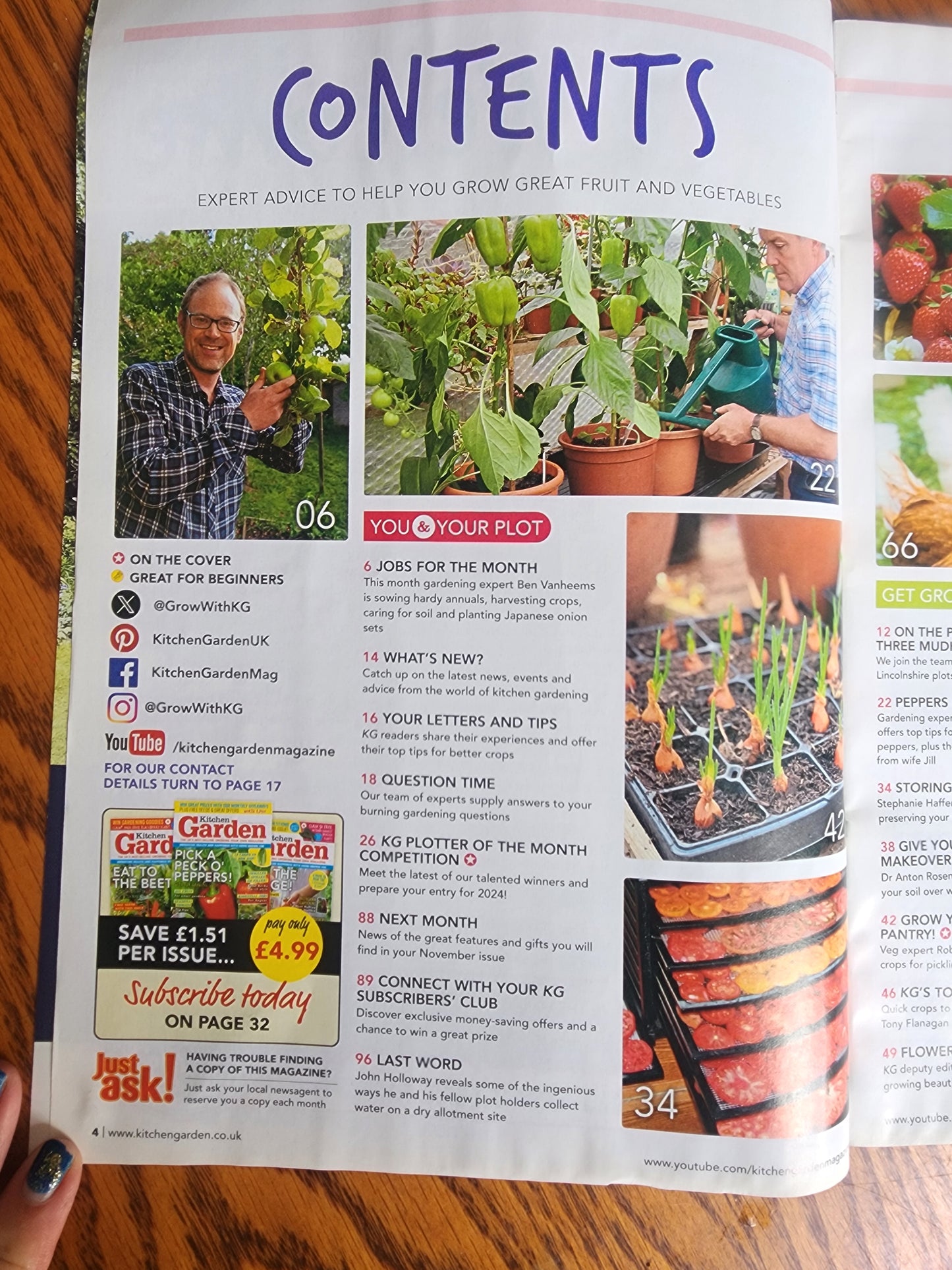 Kitchen Garden October 2023 Grow Your Own! Peppers, Allotment, Chickens