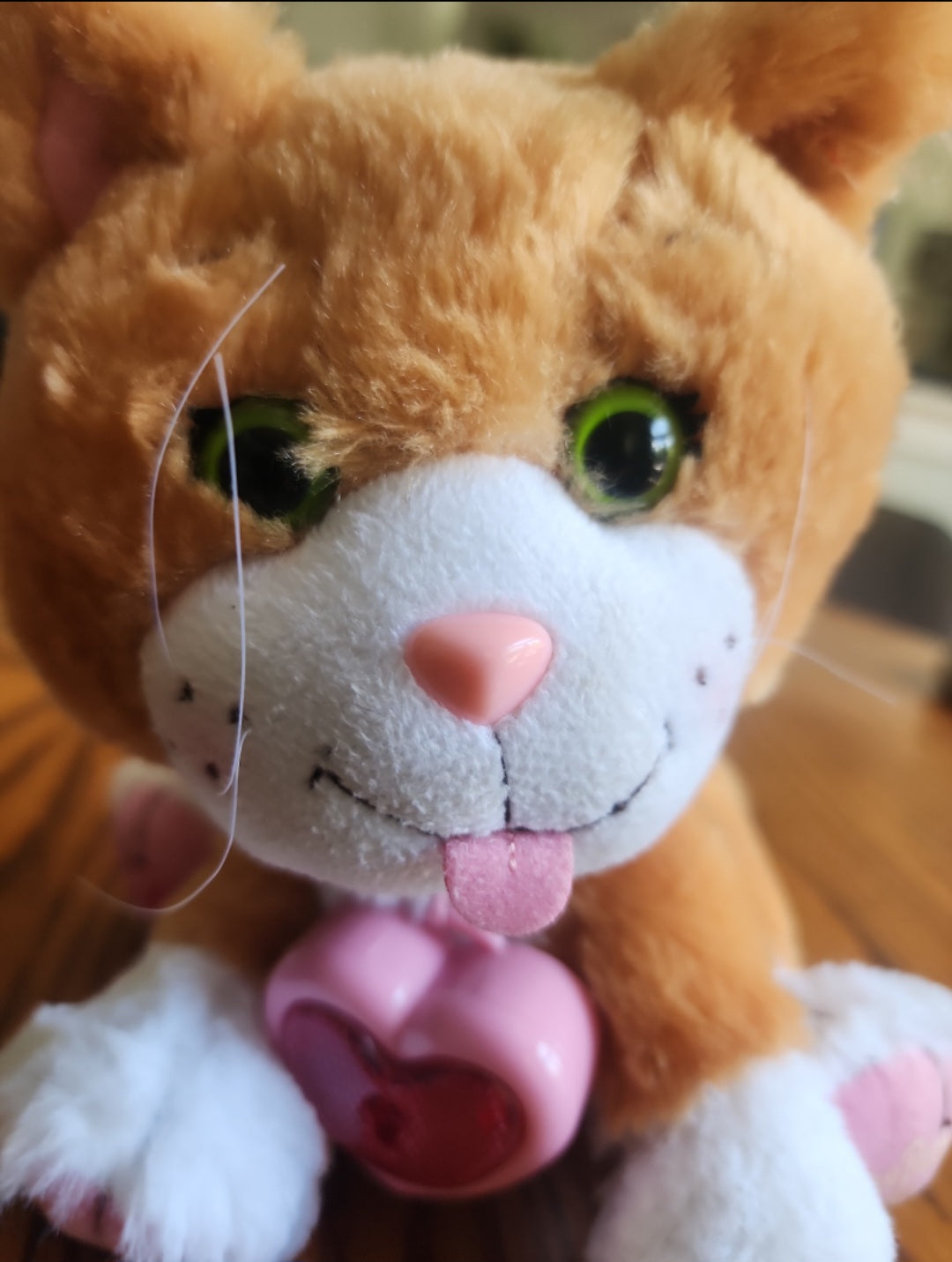 Orange Cabbage Patch Kids Adoptimals Kitty Cat Plush CPK Meows & Purrs