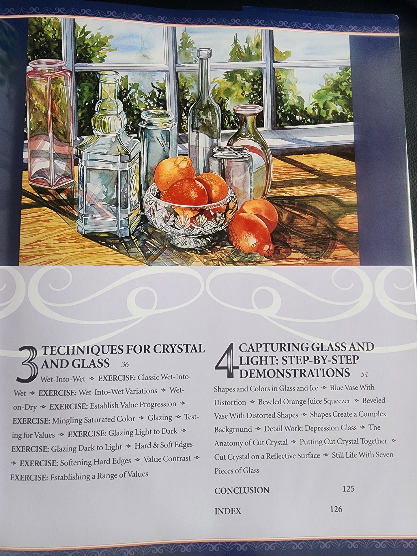 Stunning CRYSTAL & GLASS By Joyce Roletto Faulknor HB Book