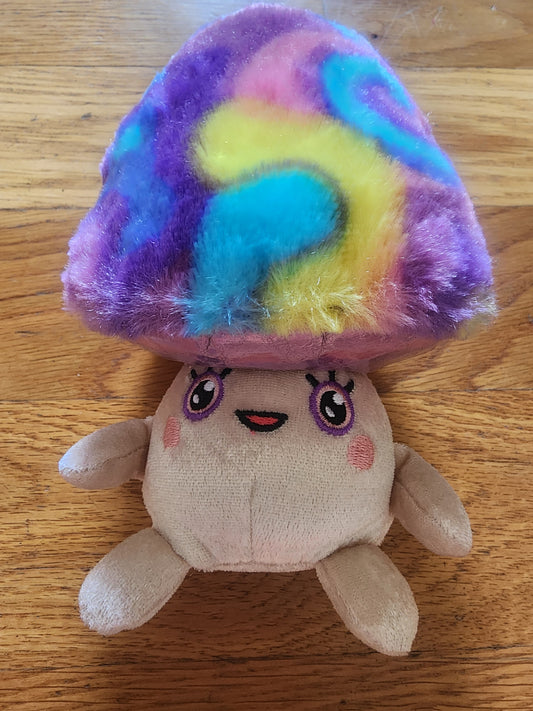 Living On The Veg Maisey Mushroom Plush Russ Kellytoy Fun Guy Series 1 Colorful