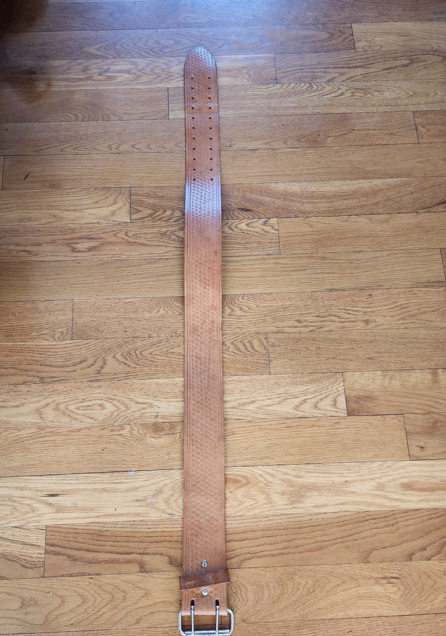 Buckingham Buck Workman 961-00 Leather Lineman Tool Belt | 3" Wide | 33"-43"