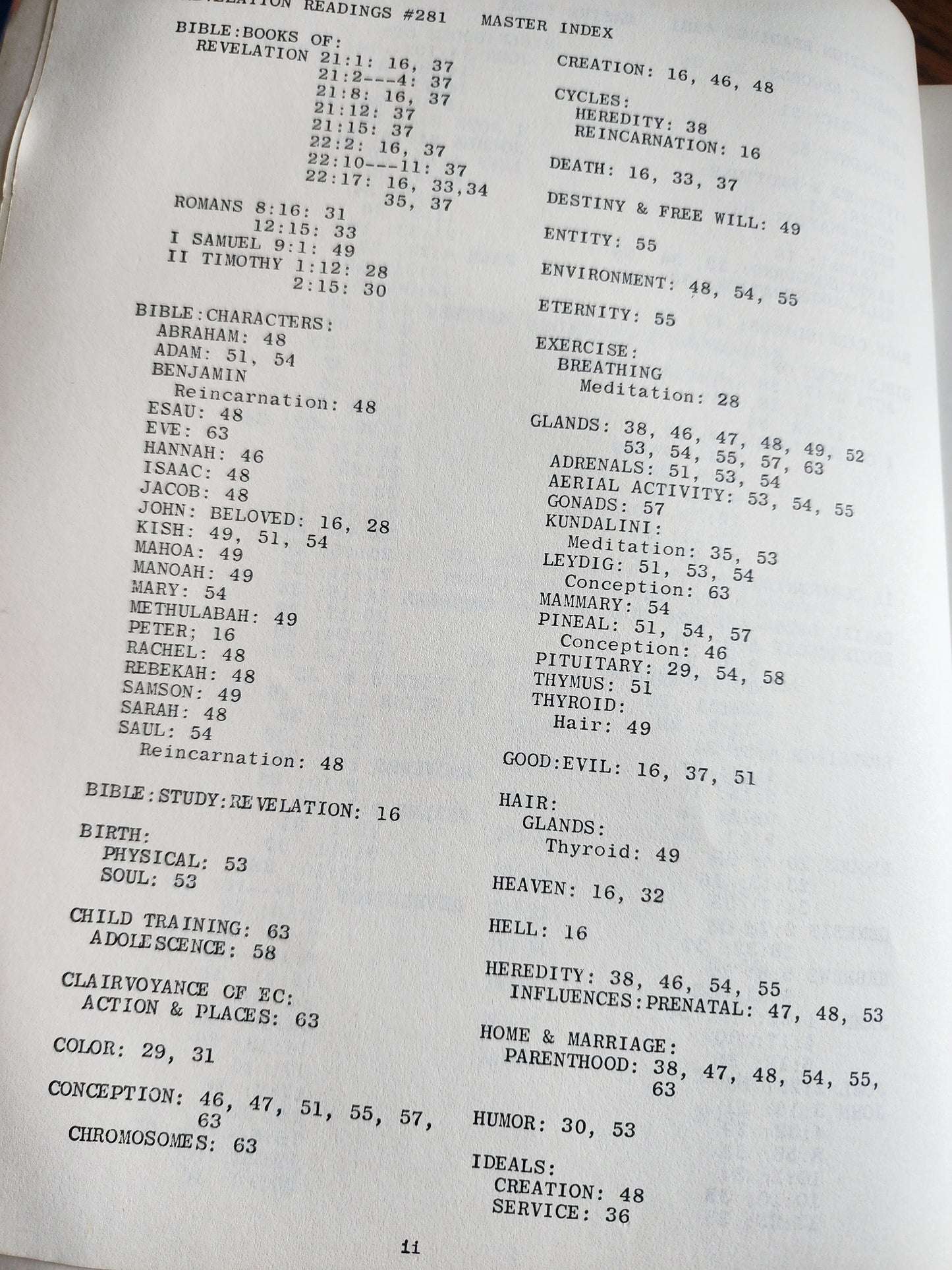 The Revelation: Commentary on Twenty-four Psychic Discourses Edgar Cayce 1969