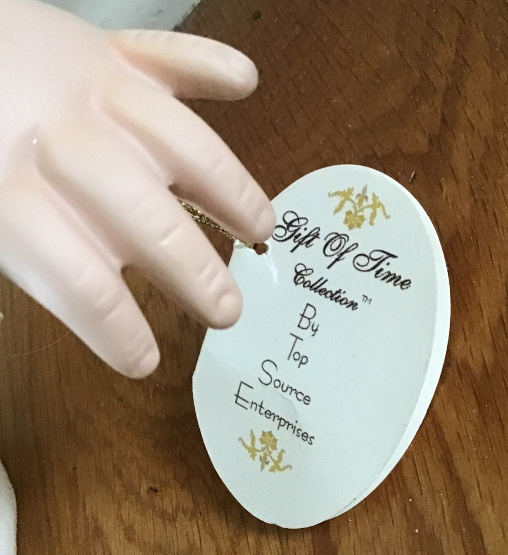 Chelsea Porcelain Baby Doll by Source Enterprises, Gift of time collection 21"