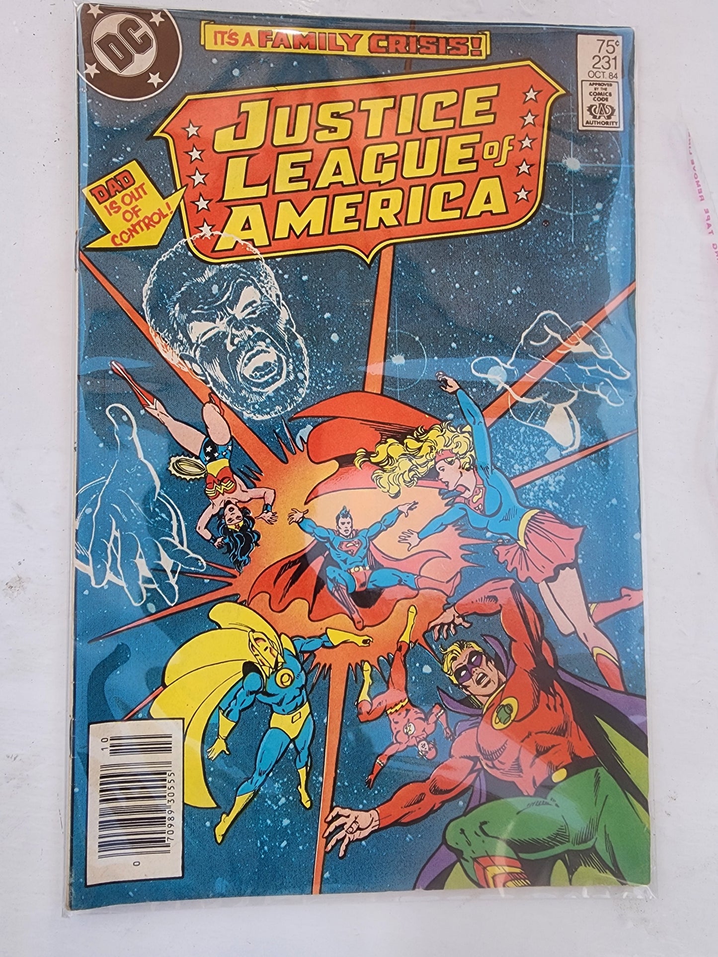 Justice League of America 231  JLA/ JSA Team-Up! 1984 DC Comic