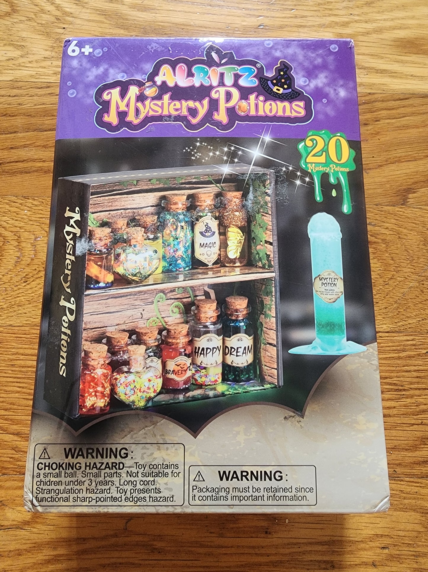 Spooky Fun! Alritz Mystery Potions Kit - Halloween Craft & Decor Gift Ages 6+