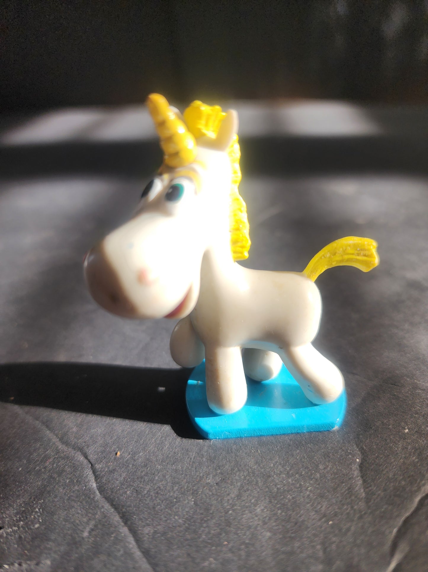 Disney Pixar Toy Story 3 Buttercup Unicorn Miniature PVC Figure Cake Topper