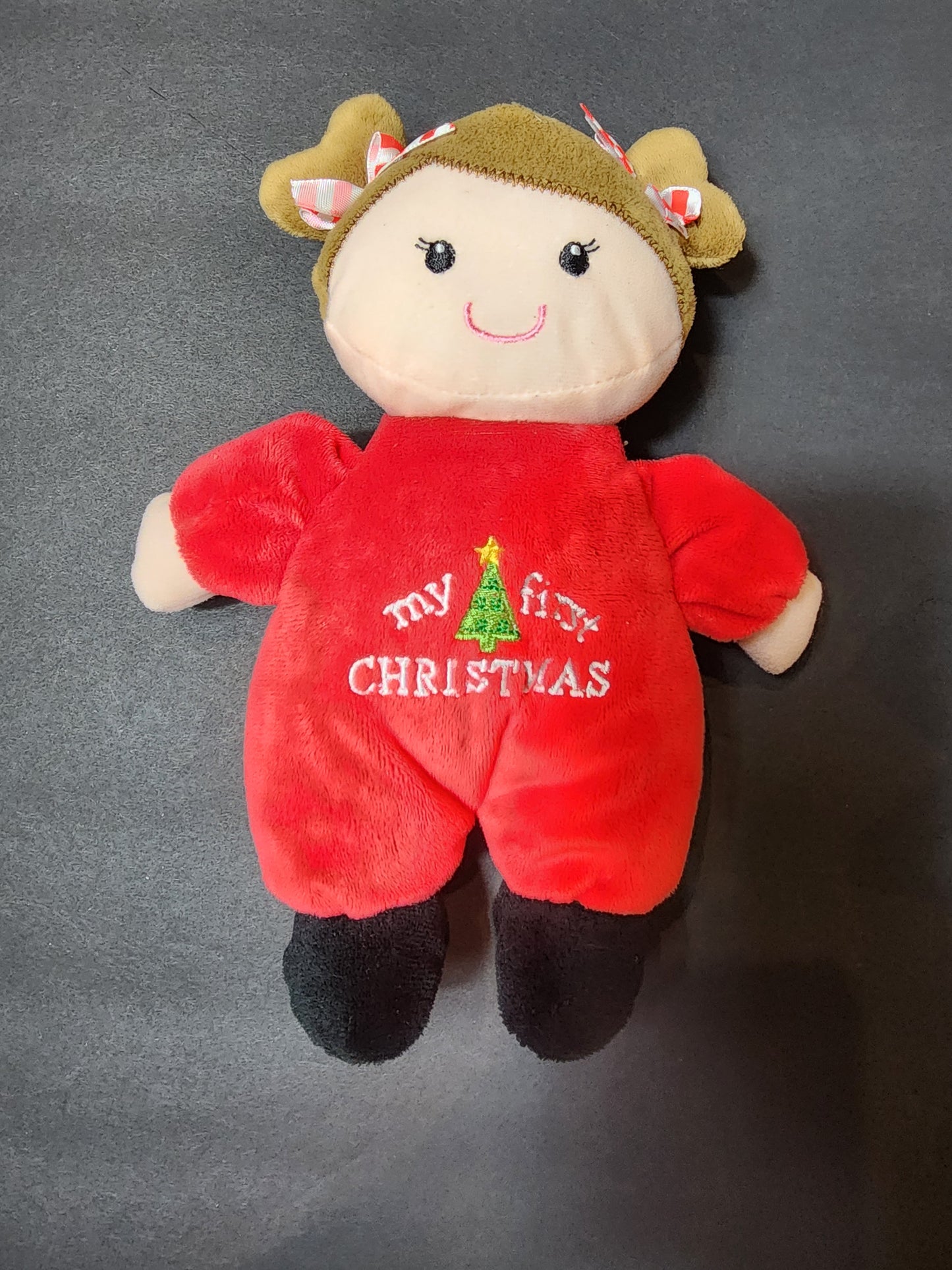 Rudolph Santas Little Helper Clarice Baby Security Blanket & Baby Starters Doll