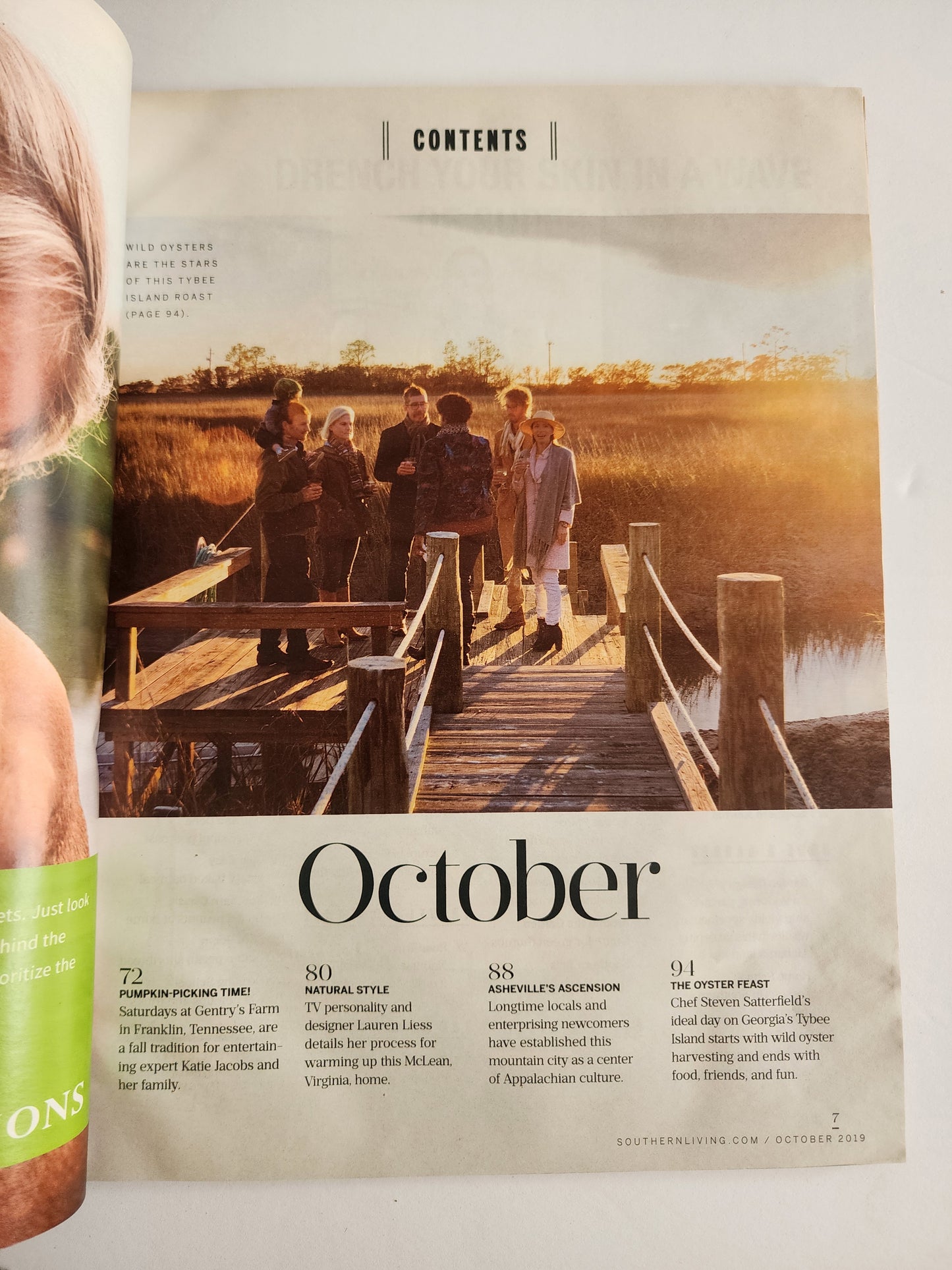 Southern Living  October 2019 Small-Town Weekends Fall Recipes