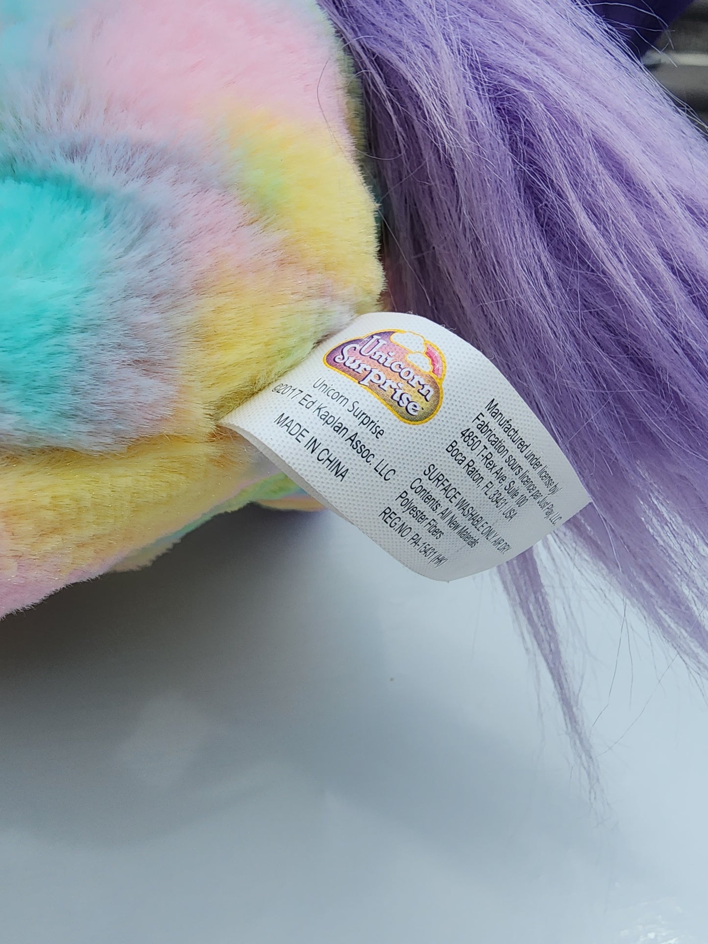 Unicorn Surprise Skyla Rainbow Stuffed Animal Unicorn and 3 Babies