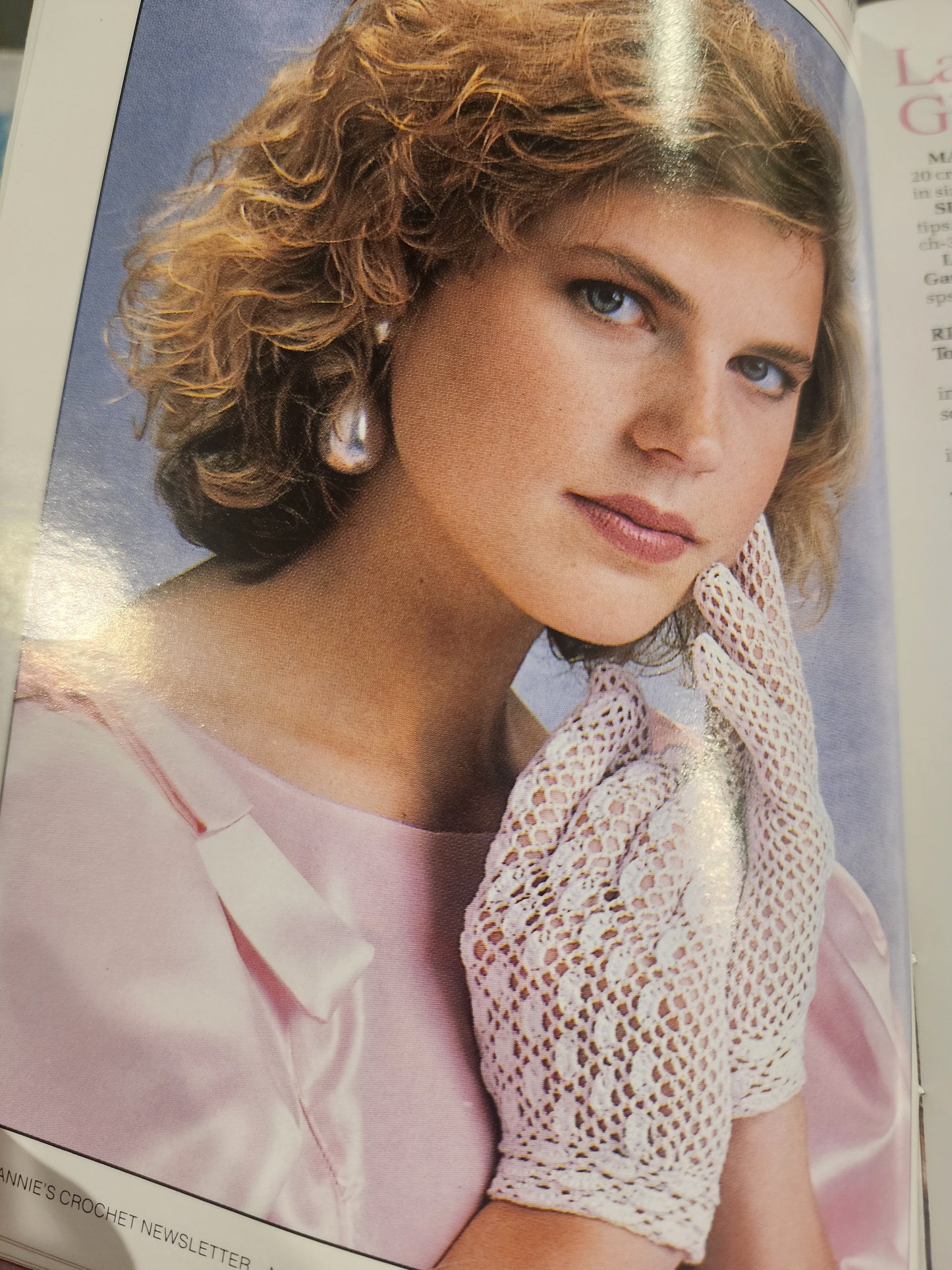 Annie's CROCHET Newsletter #38 & Pattern Club #51 1980s.  2 Books