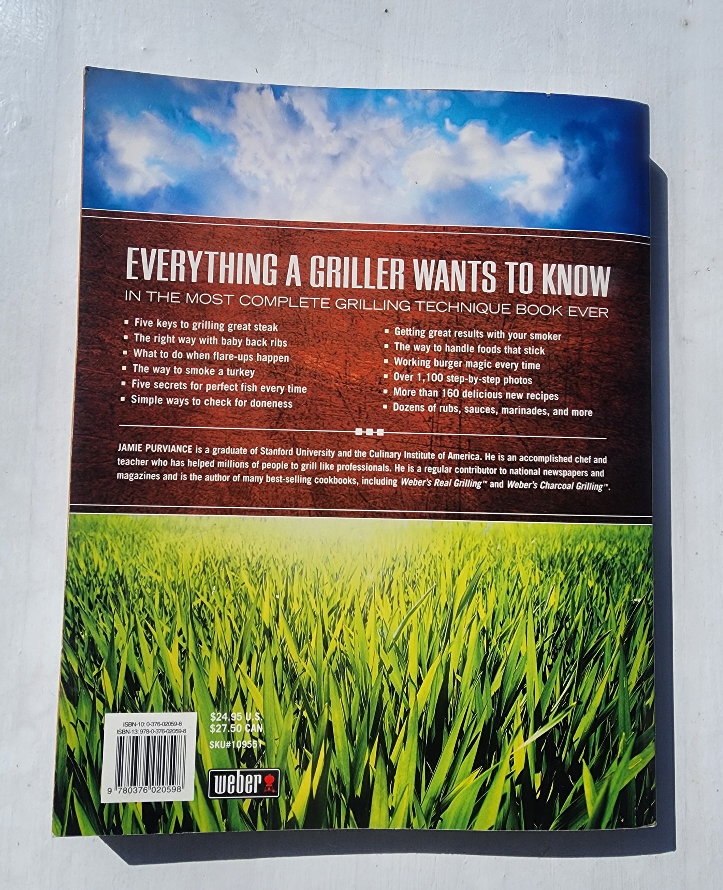Weber's Way to Grill: The Step-by-Step Guide to Expert Grilling Big Book