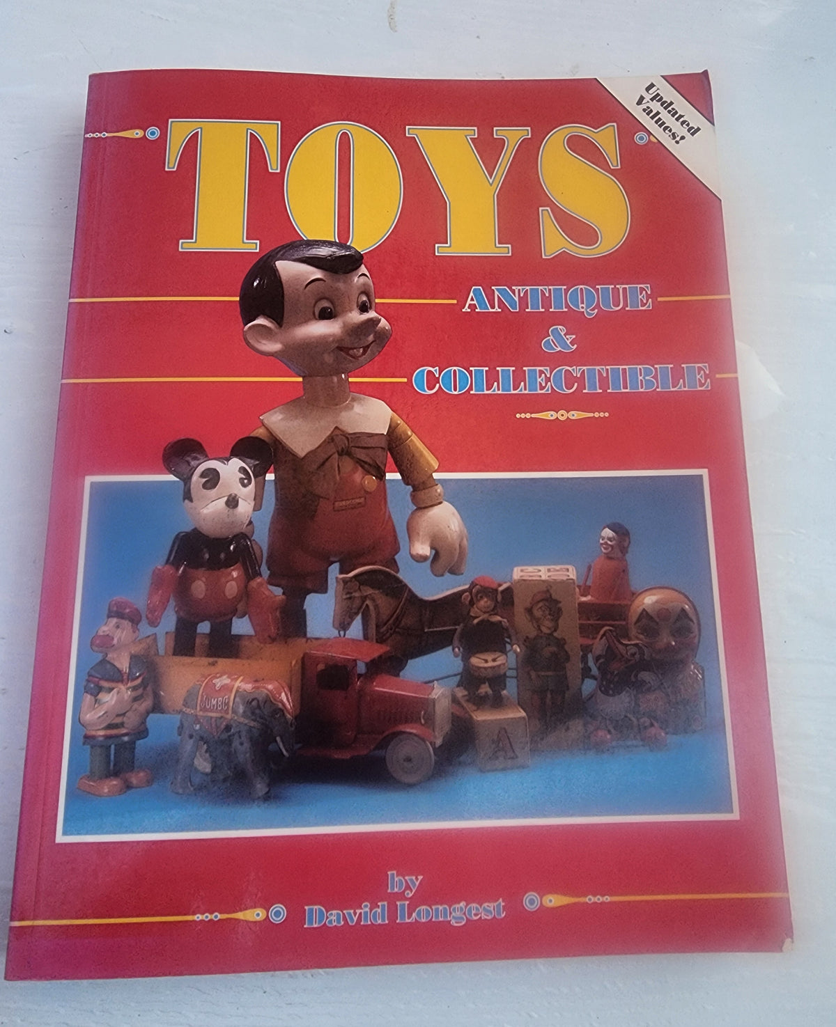 Toys Antique & Collectable 1992 Collector BOOKS by DAVID LONGEST Vintage Updated