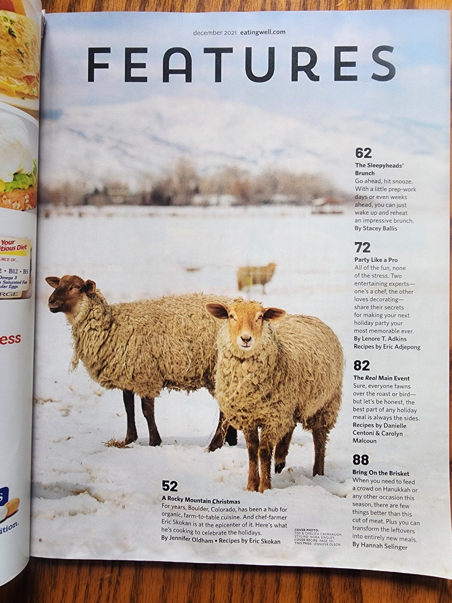 Eating Well December 2021 Have a Sweet Holiday! 58 Delicious Recipes