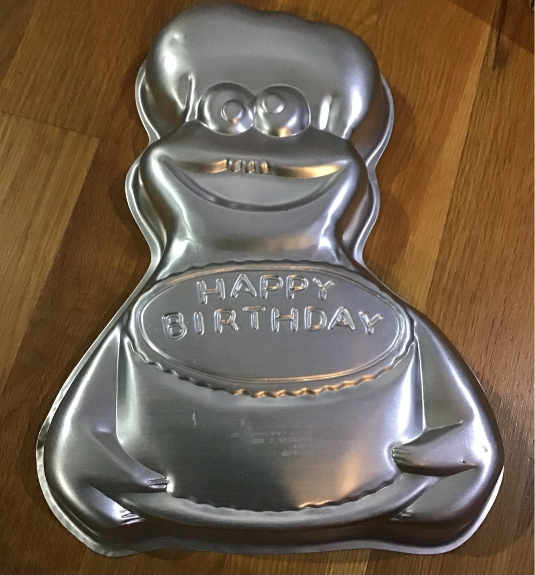 Vintage Cookie Monster  cake pan from 1982