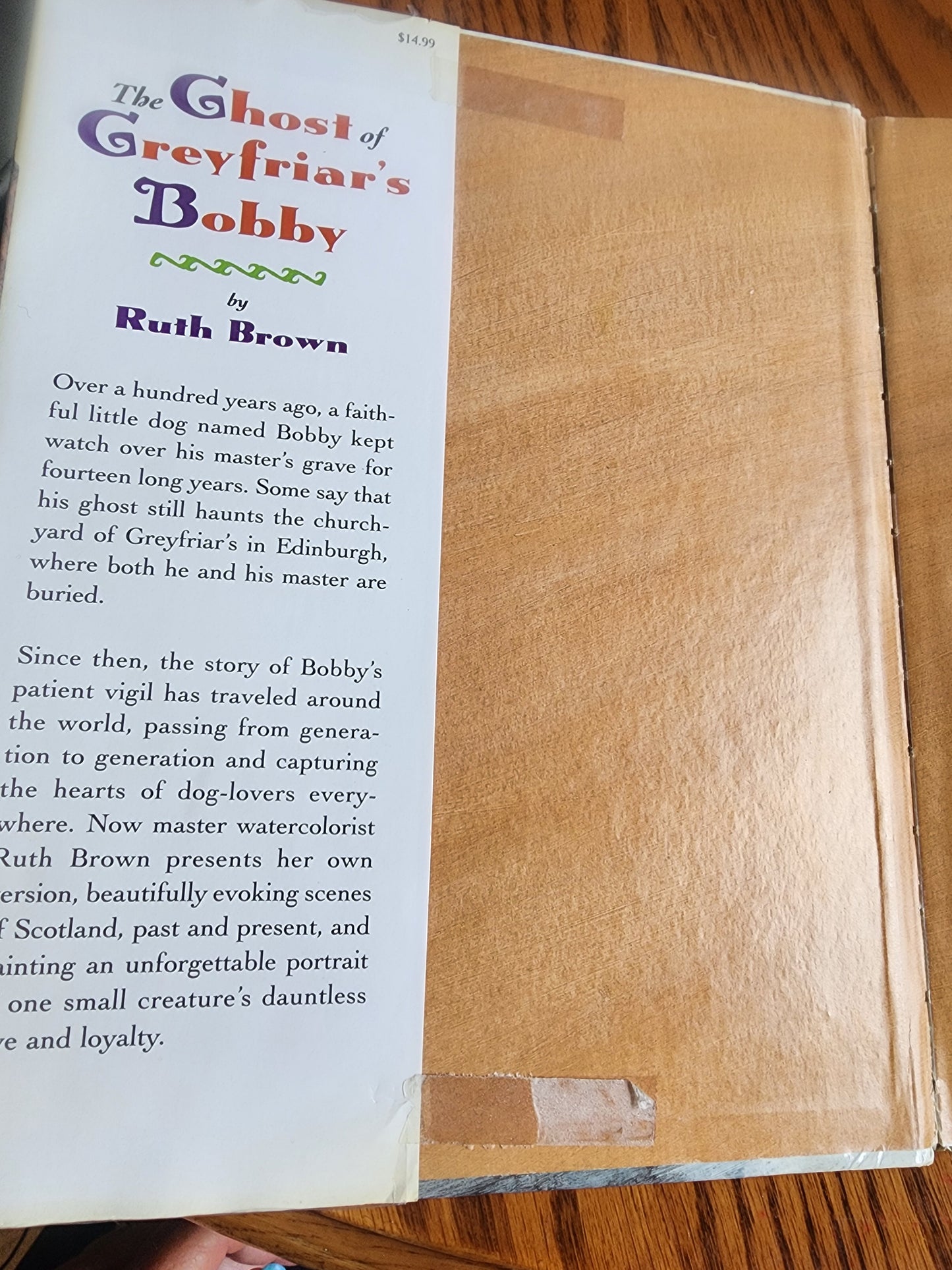 Skye Terrier Children's Hardback Book: Ghost of Greyfriars Bobby