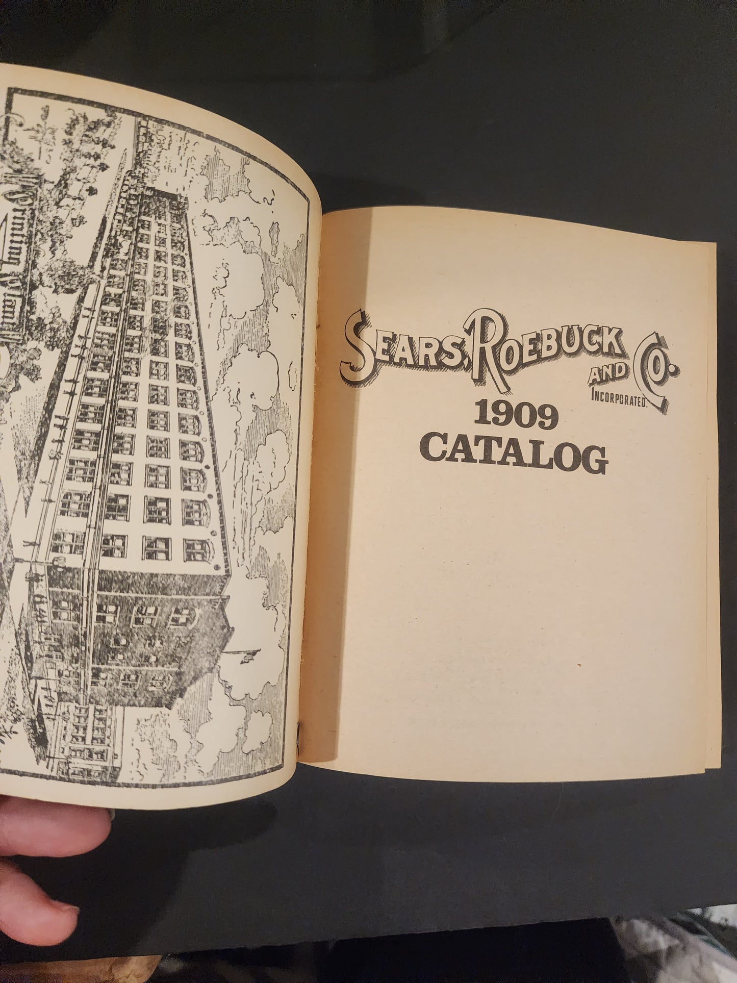 Sears Roebuck and Co- Fall 1909-Consumers Catalog Guide-1979 Mini Reprint