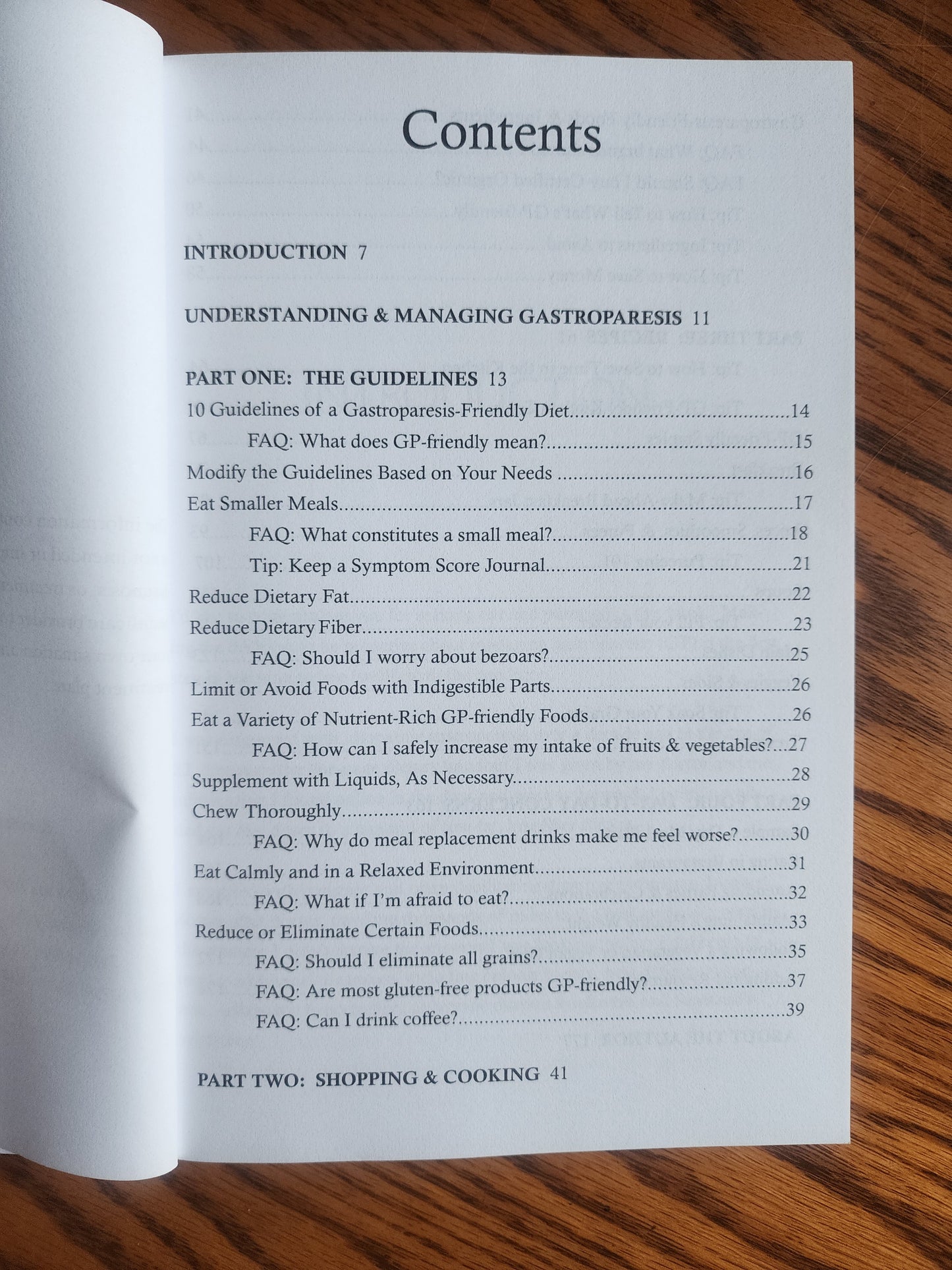 Eating for Gastroparesis: Guidelines, Tips & Recipes softcover Cook Book by Crystal Zaborowski