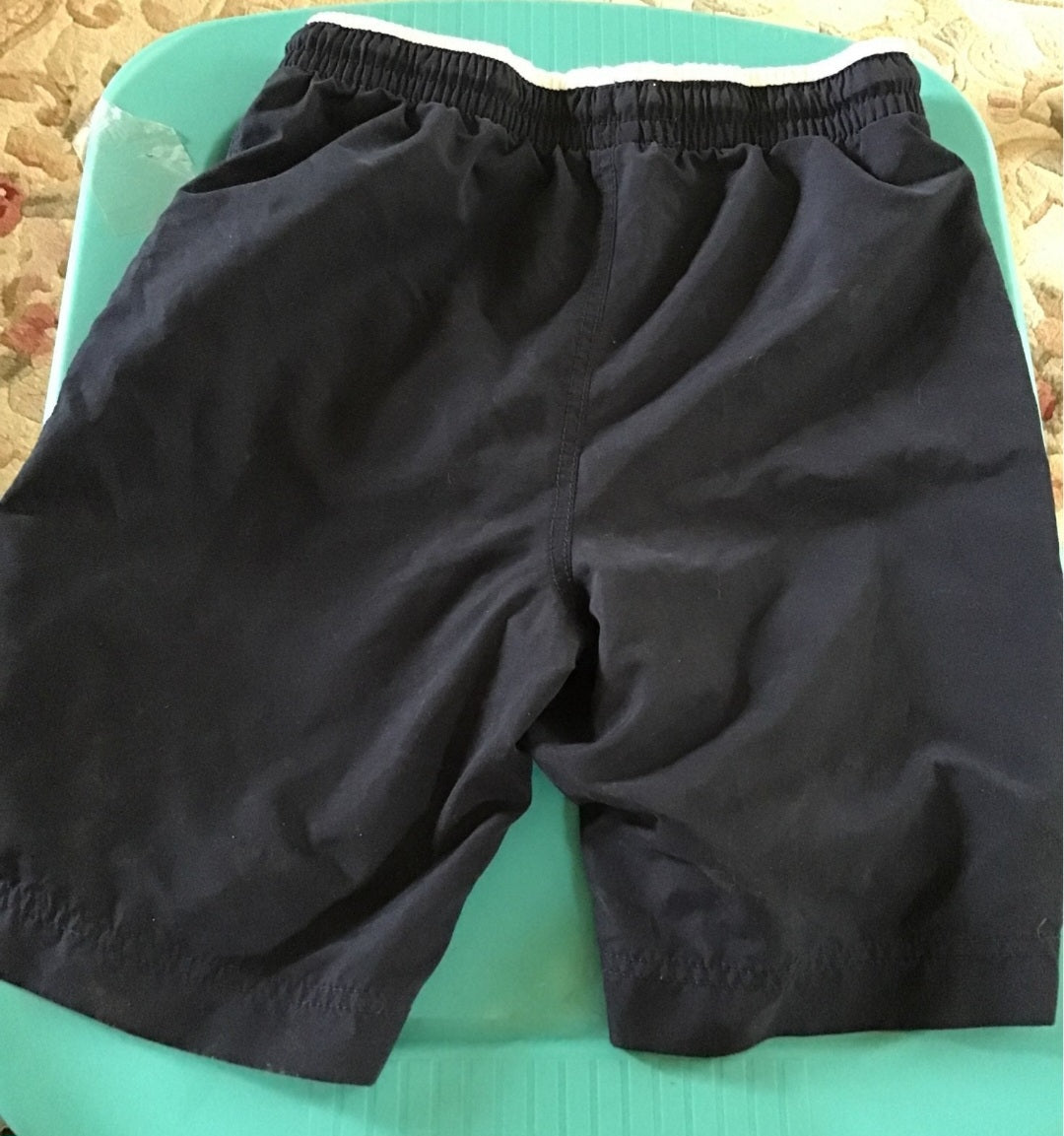 Old Navy Boys 14-16 Swim Trunks Navy Blue