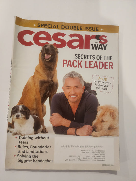 Cesar's Way  December 2014 (Special Double Issue) dog training