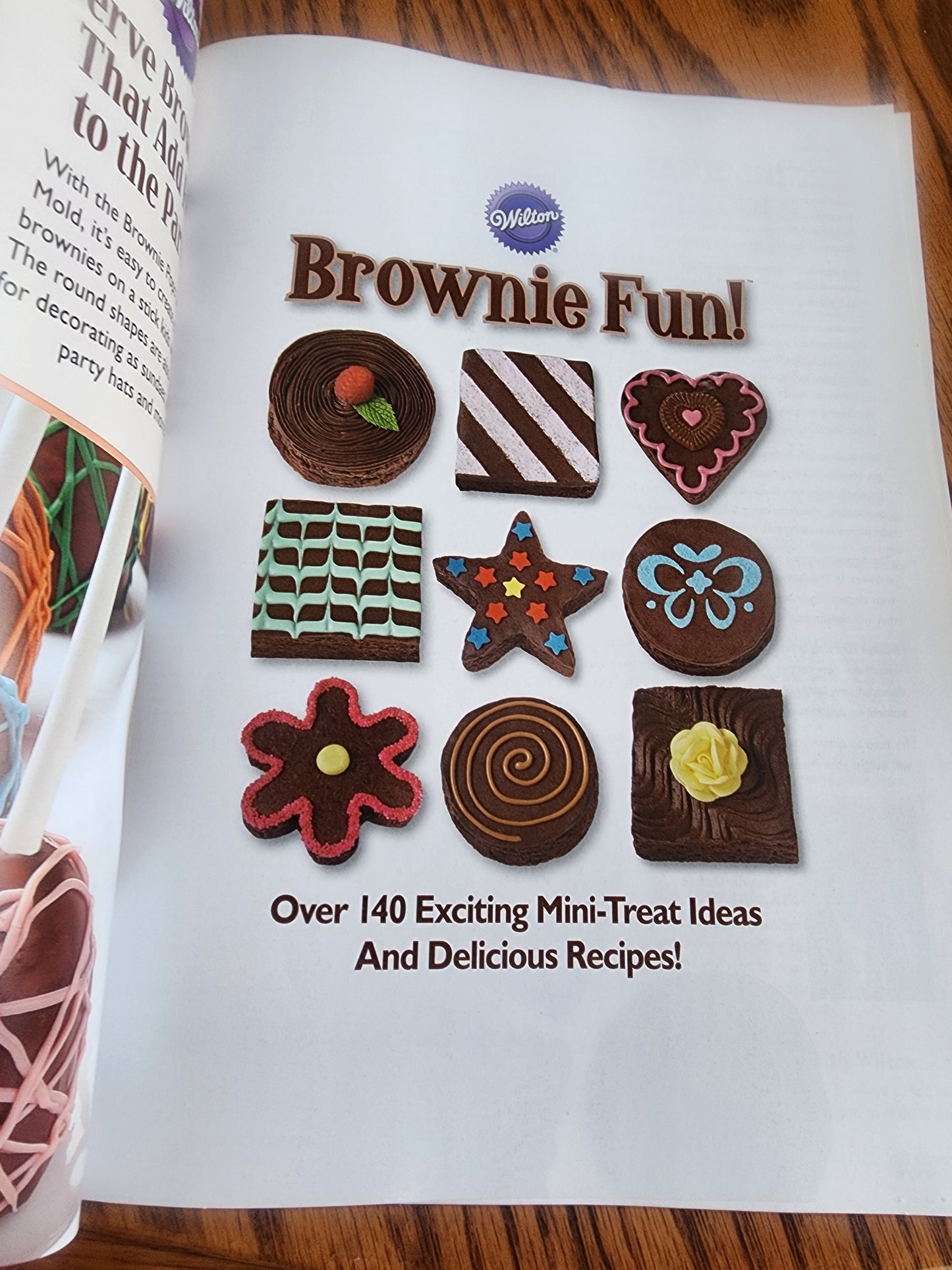 Wilton Brownie Fun! 140 Ideas & Recipes Decorating Book Cookbooks
